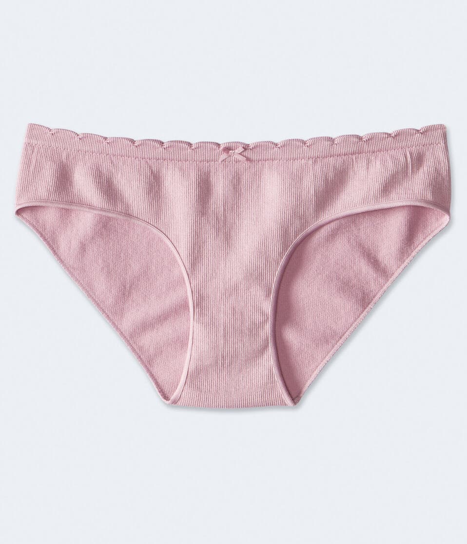 Scalloped Seamless Hipster