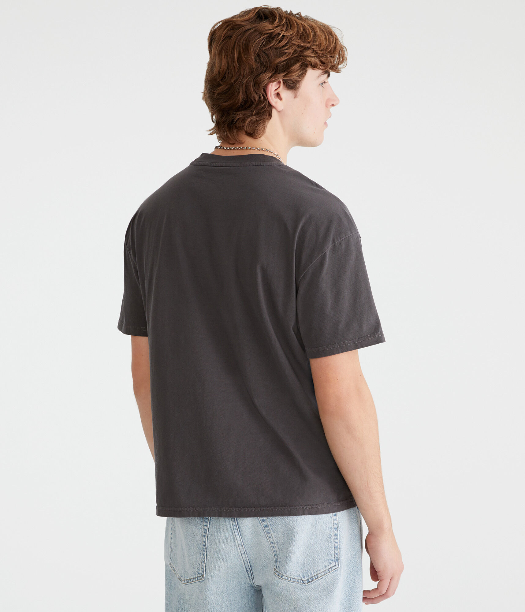 Tonal Logo Relaxed Fit Crew Tee