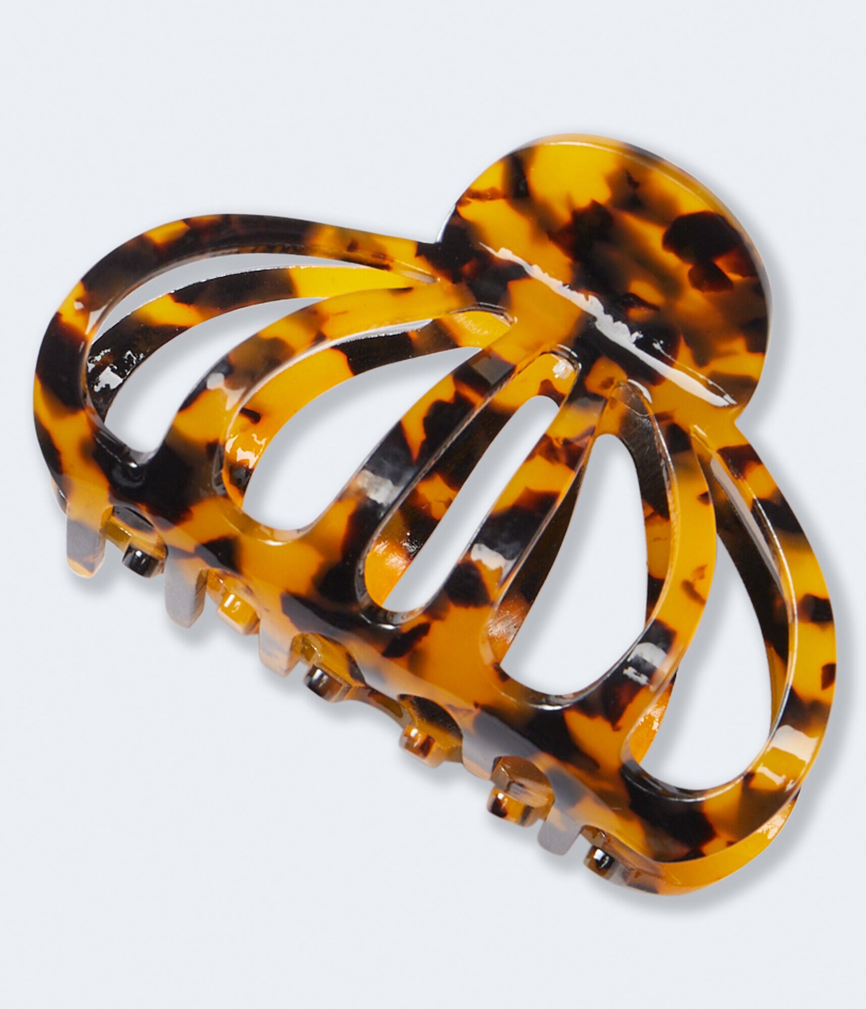 Tortoiseshell Cage Claw Hair Clip