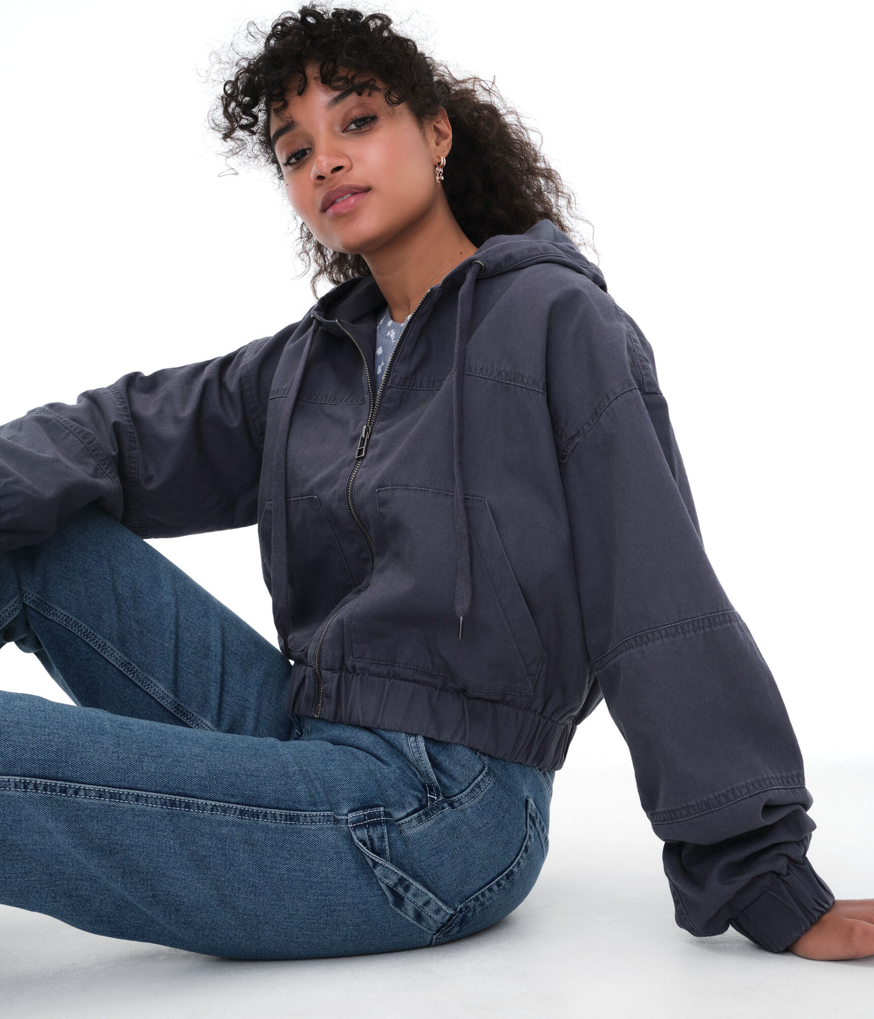 Canvas Hooded Jacket
