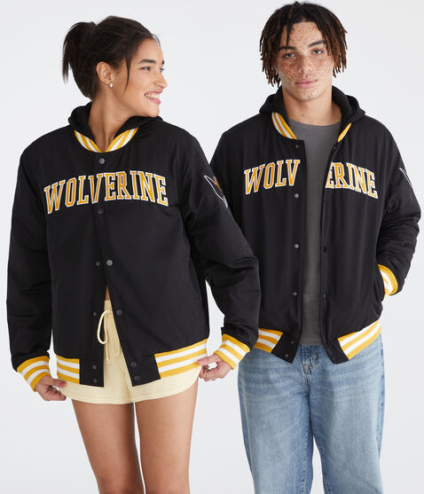 Marvel | Aero Wolverine Hooded Bomber Jacket Marvel | Aero Wolverine Hooded Bomber Jacket