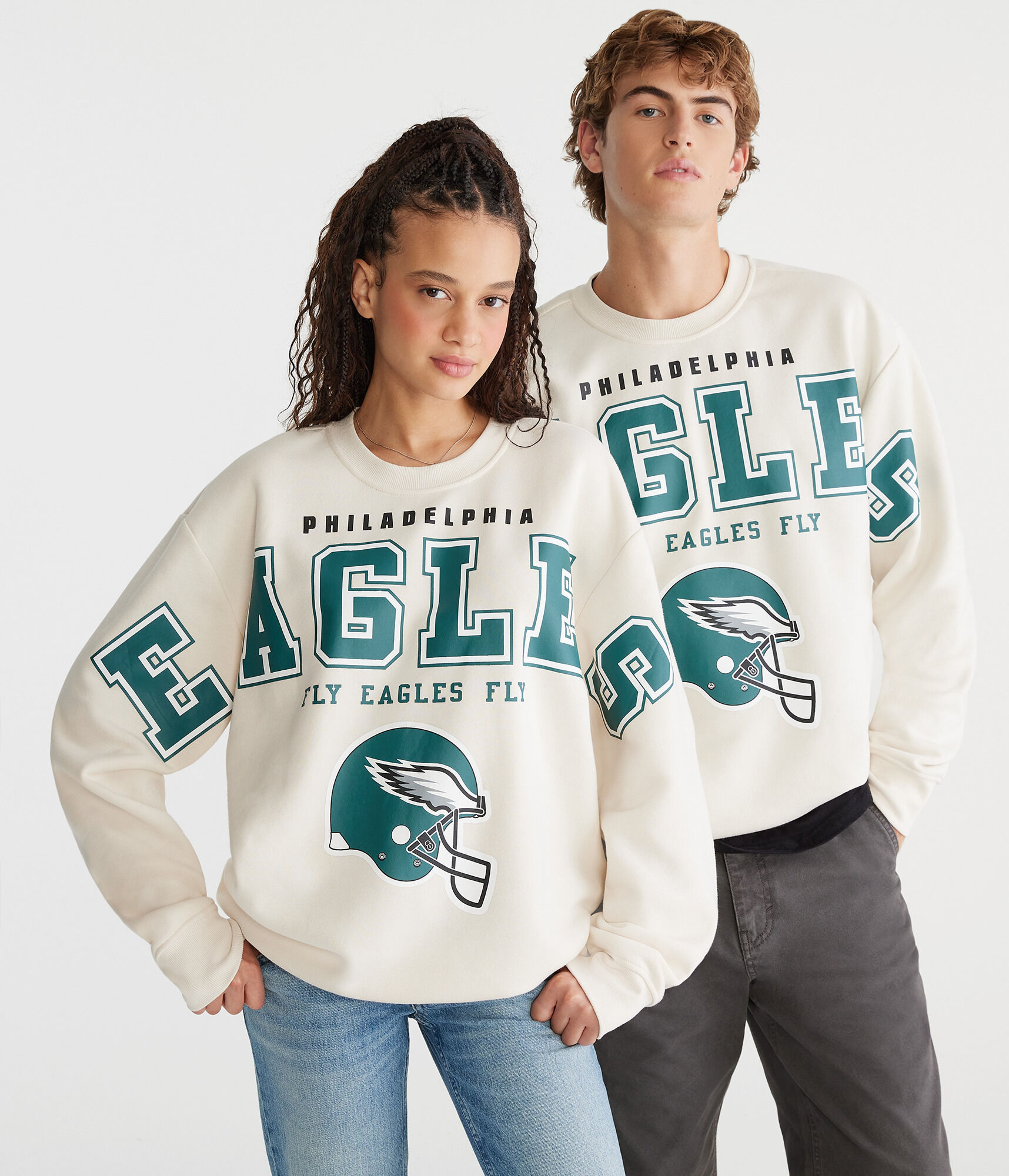 Philadelphia Eagles Crew Sweatshirt