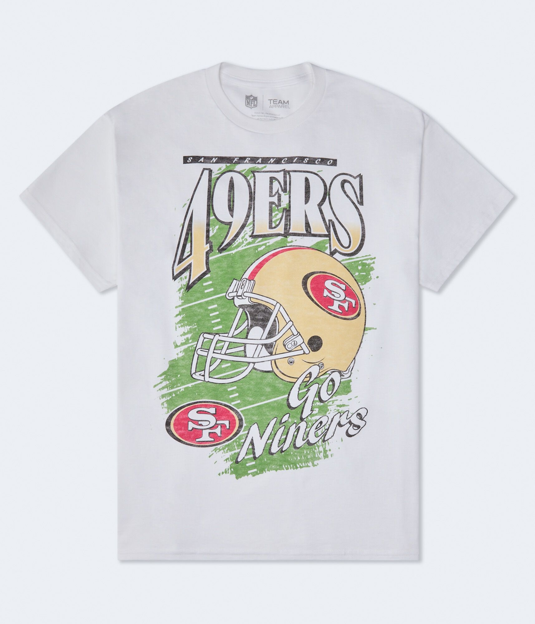 San Francisco 49ers Helmet Relaxed Graphic Tee