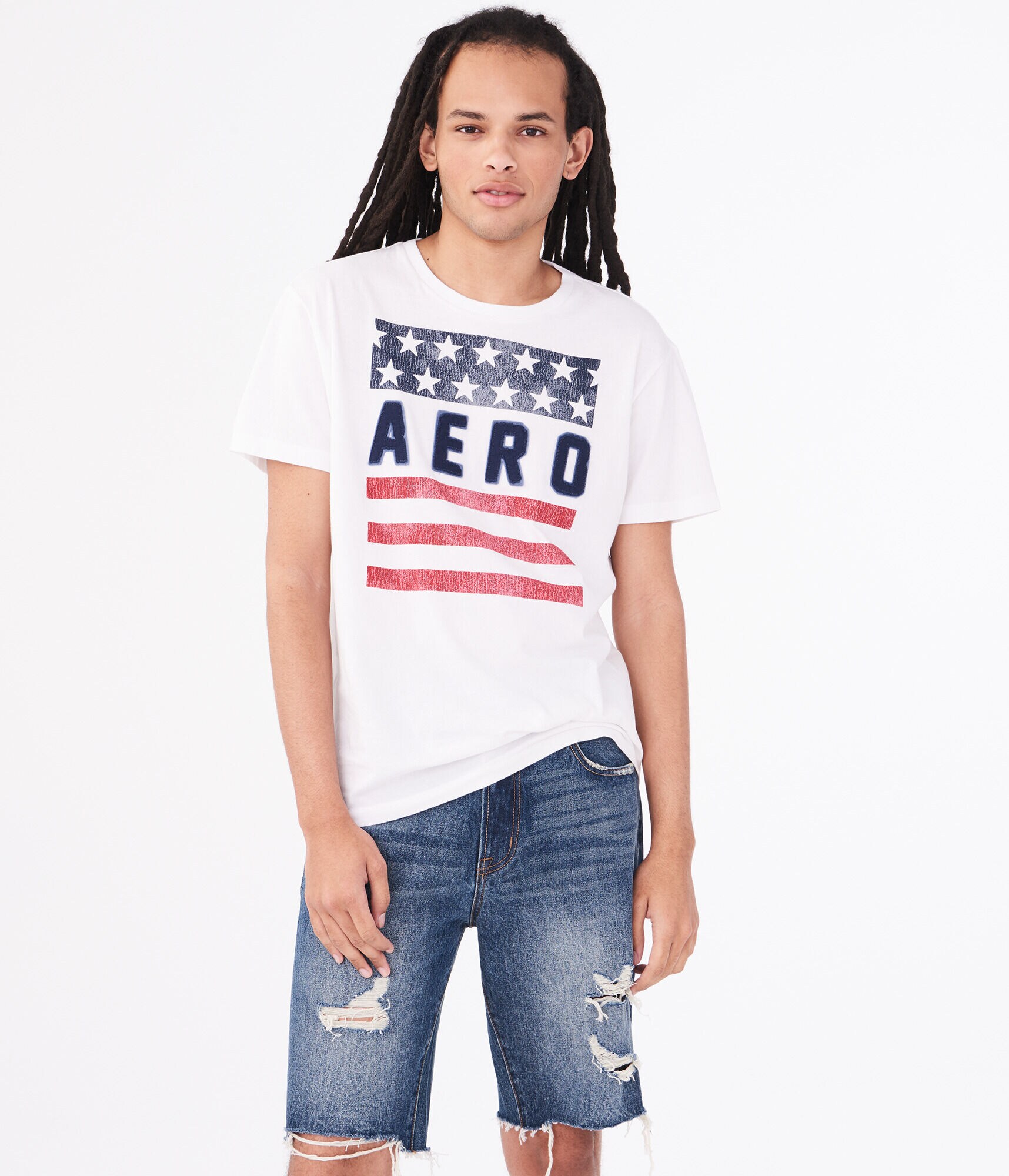 American Flag Aero Graphic Tee