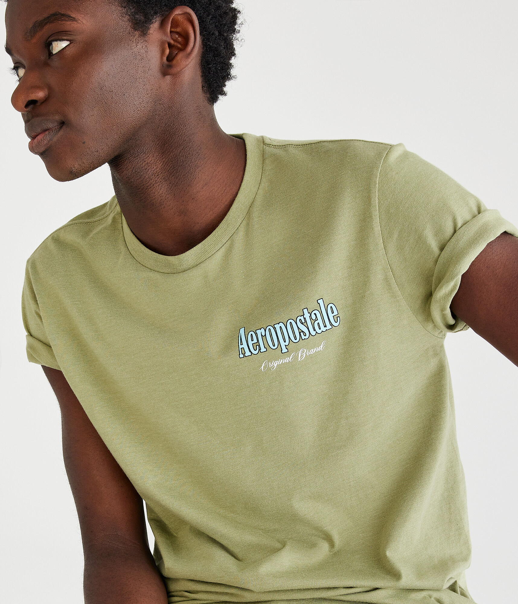 Aeropostale 87 Crest Graphic Tee