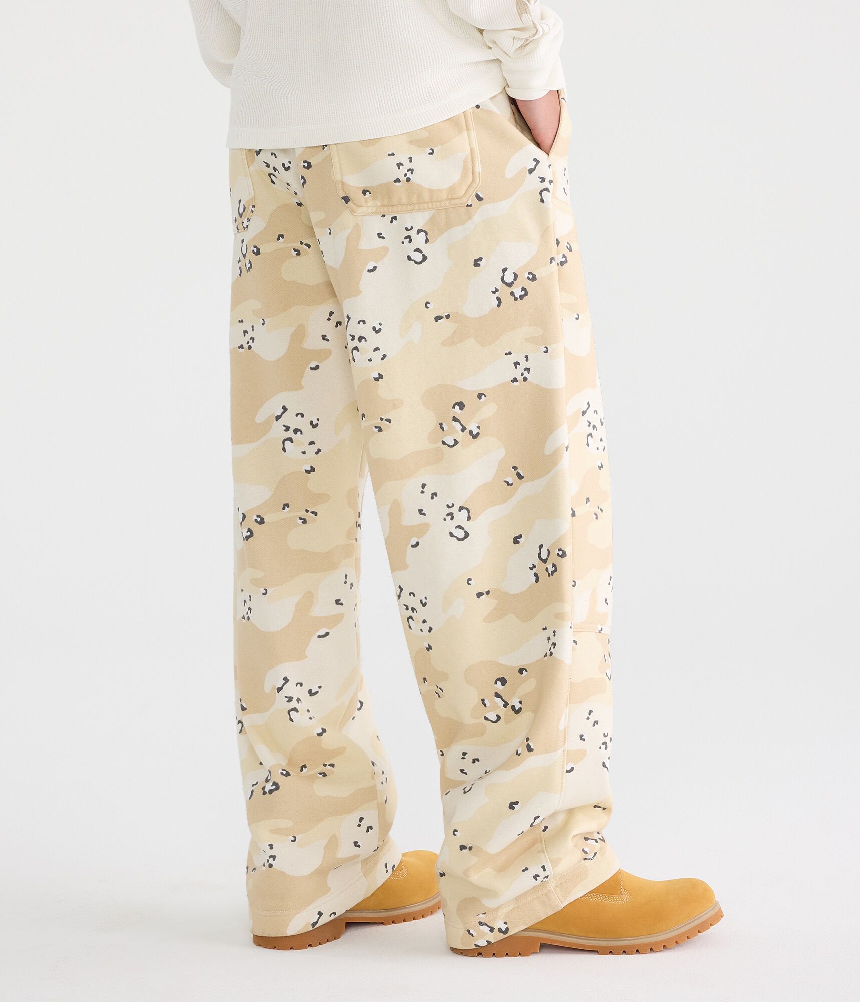 Cloud Soft Desert Camo Baggy Carpenter Sweatpants
