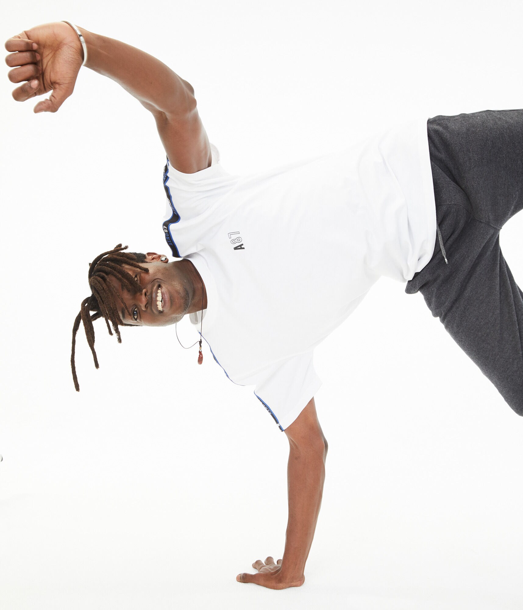 Aero87 Stripe Stretch Graphic Tee