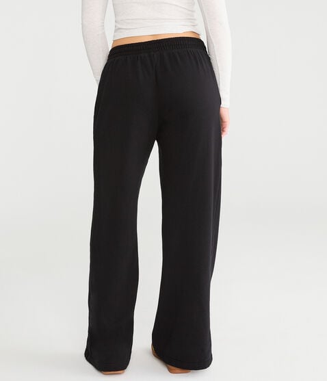 Cloud Soft Mid-Rise Wide Leg Sweatpants