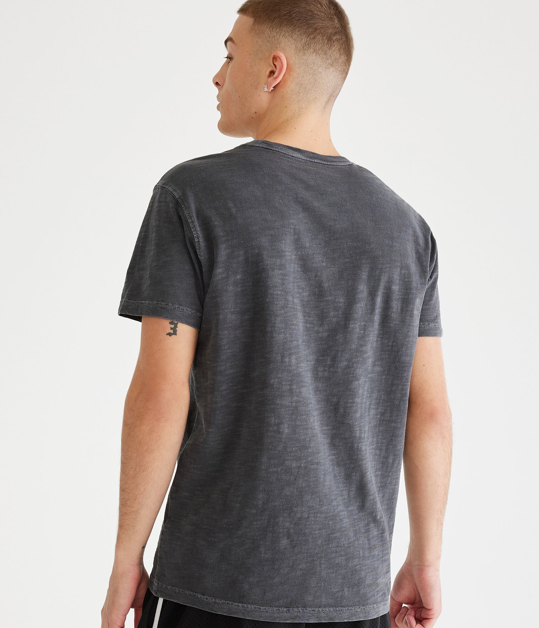 Slub Washed Crew Tee