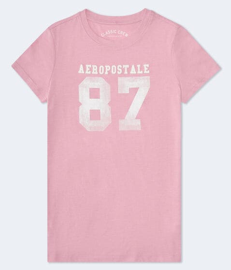 Aeropostale 87 Appliqué Graphic Tee Aeropostale 87 Appliqué Graphic Tee