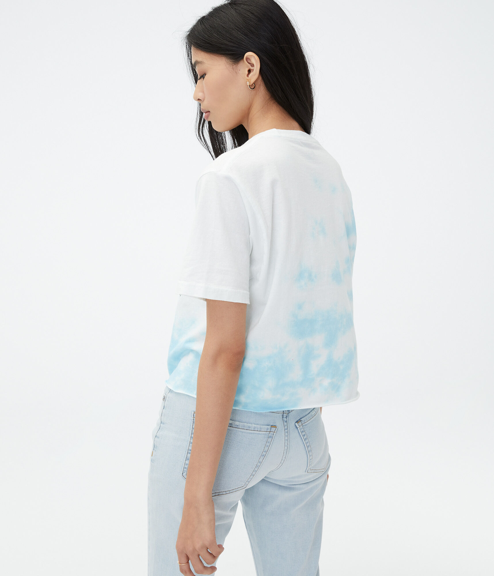 MTV Checkerboard Logo Tie-Dye Graphic Tee