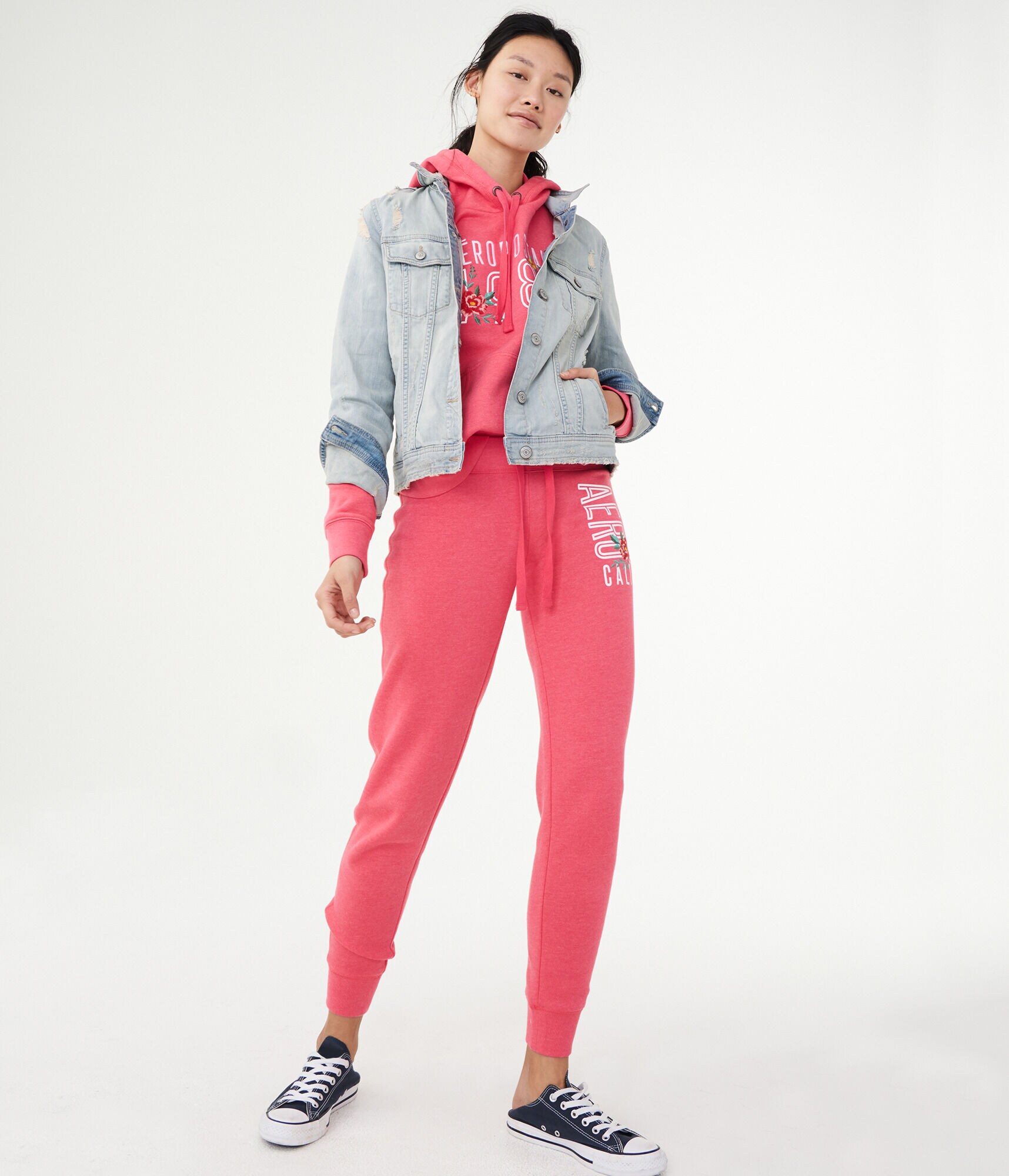 Floral Aero Cali Jogger Sweatpants