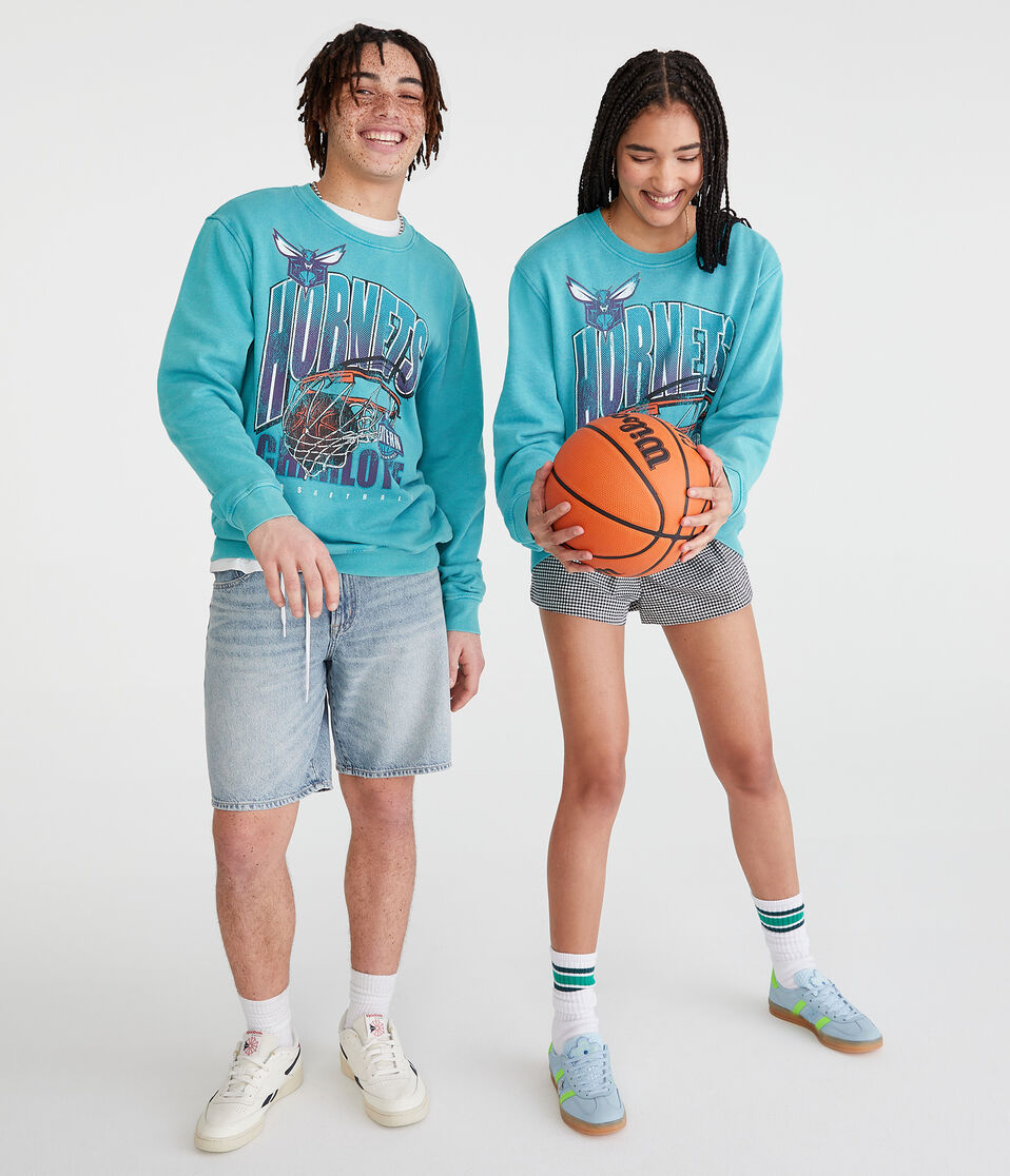Charlotte Hornets Crew Sweatshirt