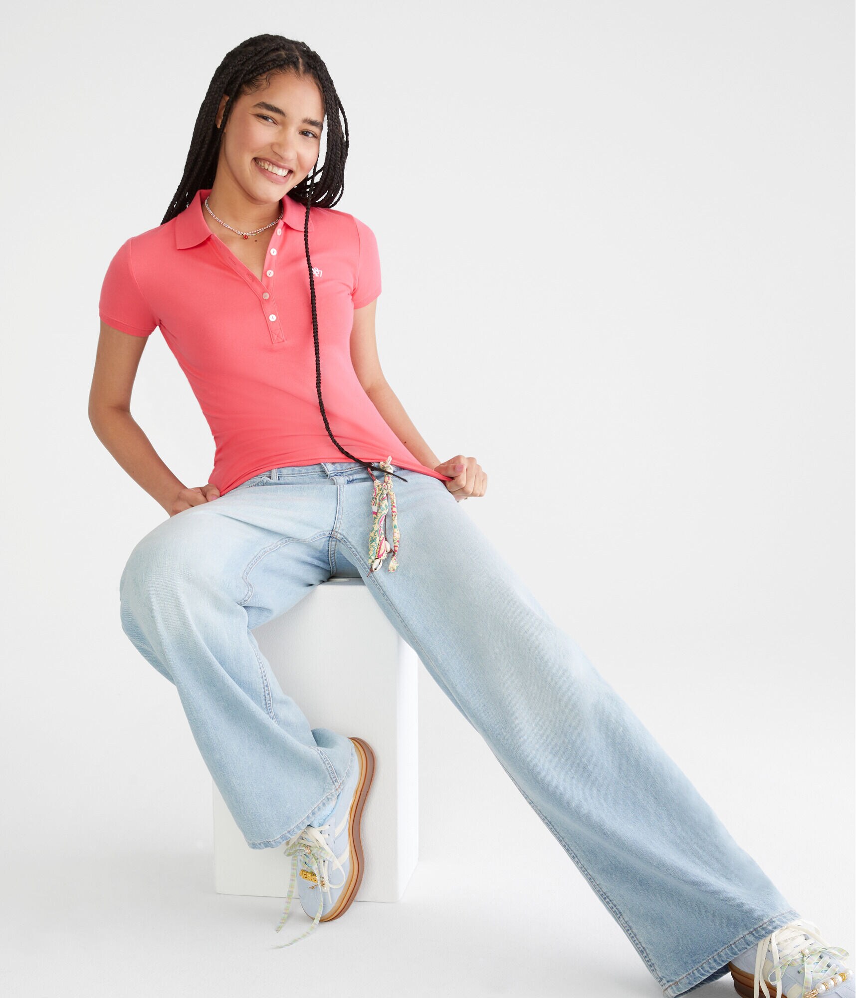 A87 Piqu&amp;eacute; Polo