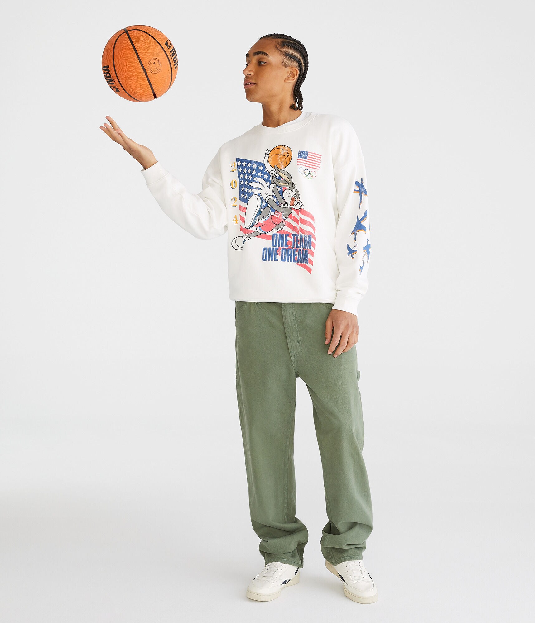 Looney Tunes x Team USA One Dream Crew Sweatshirt