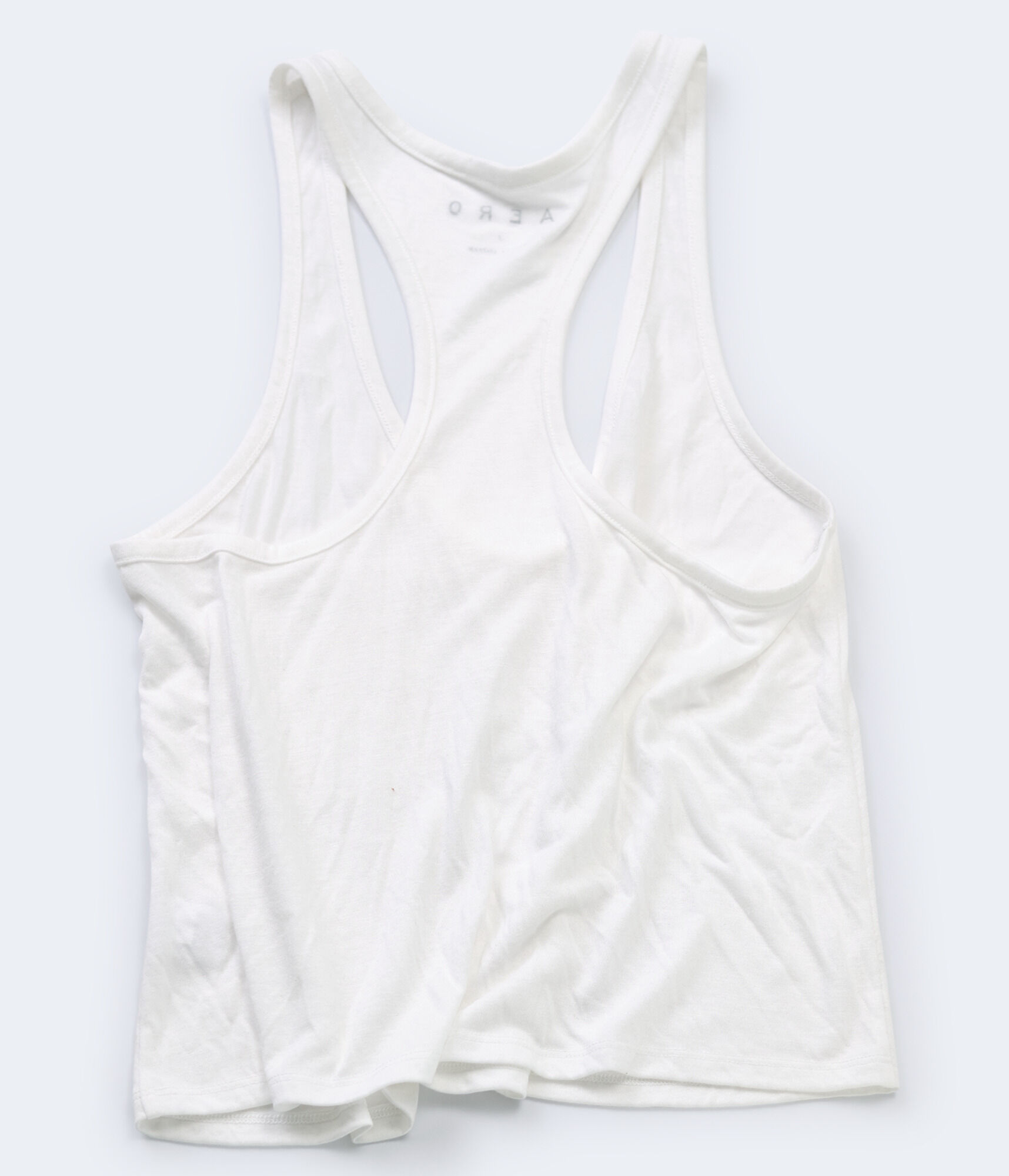 Pocket Cropped Racerback Tank***