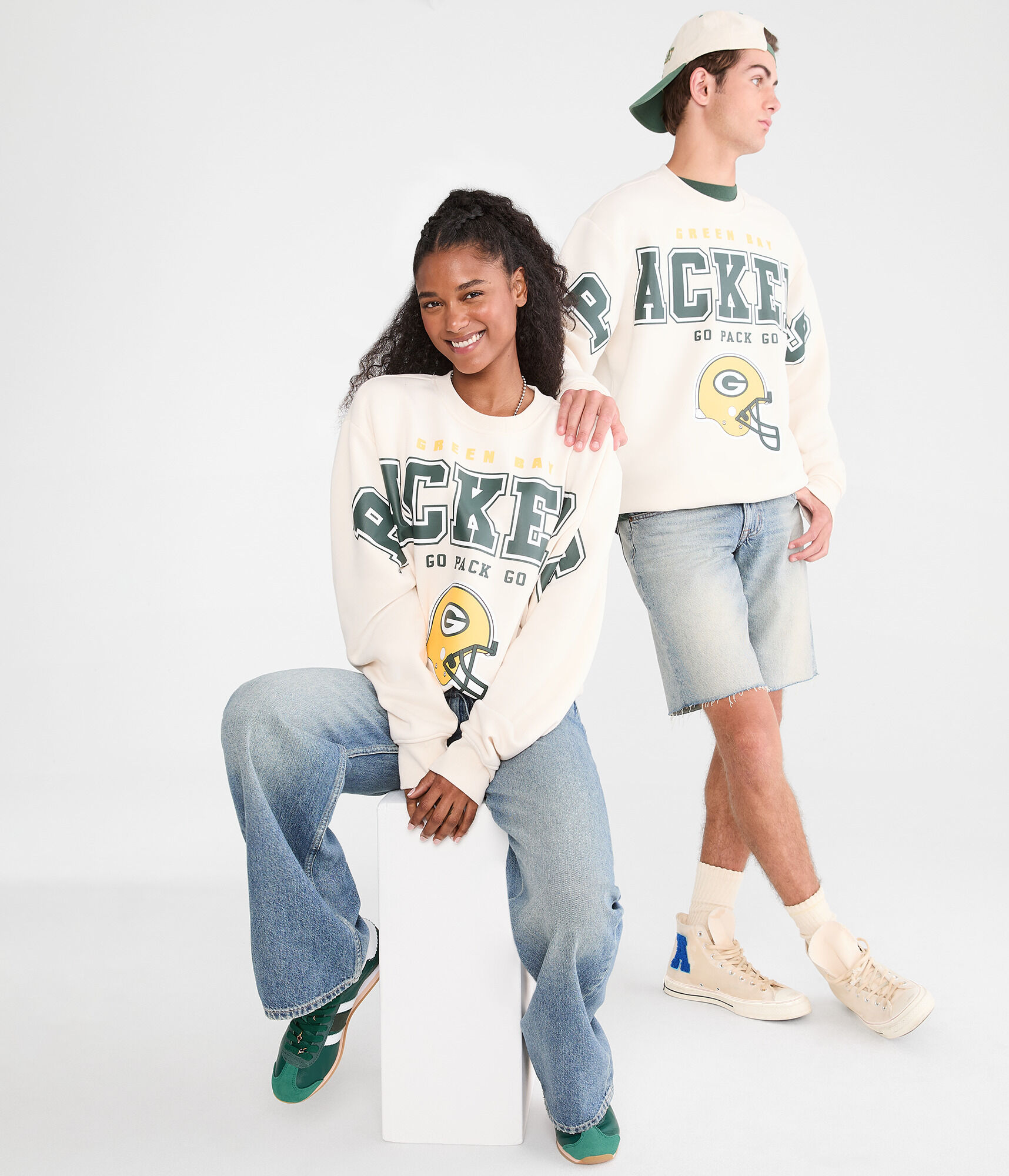 Green Bay Packers Crew Sweatshirt