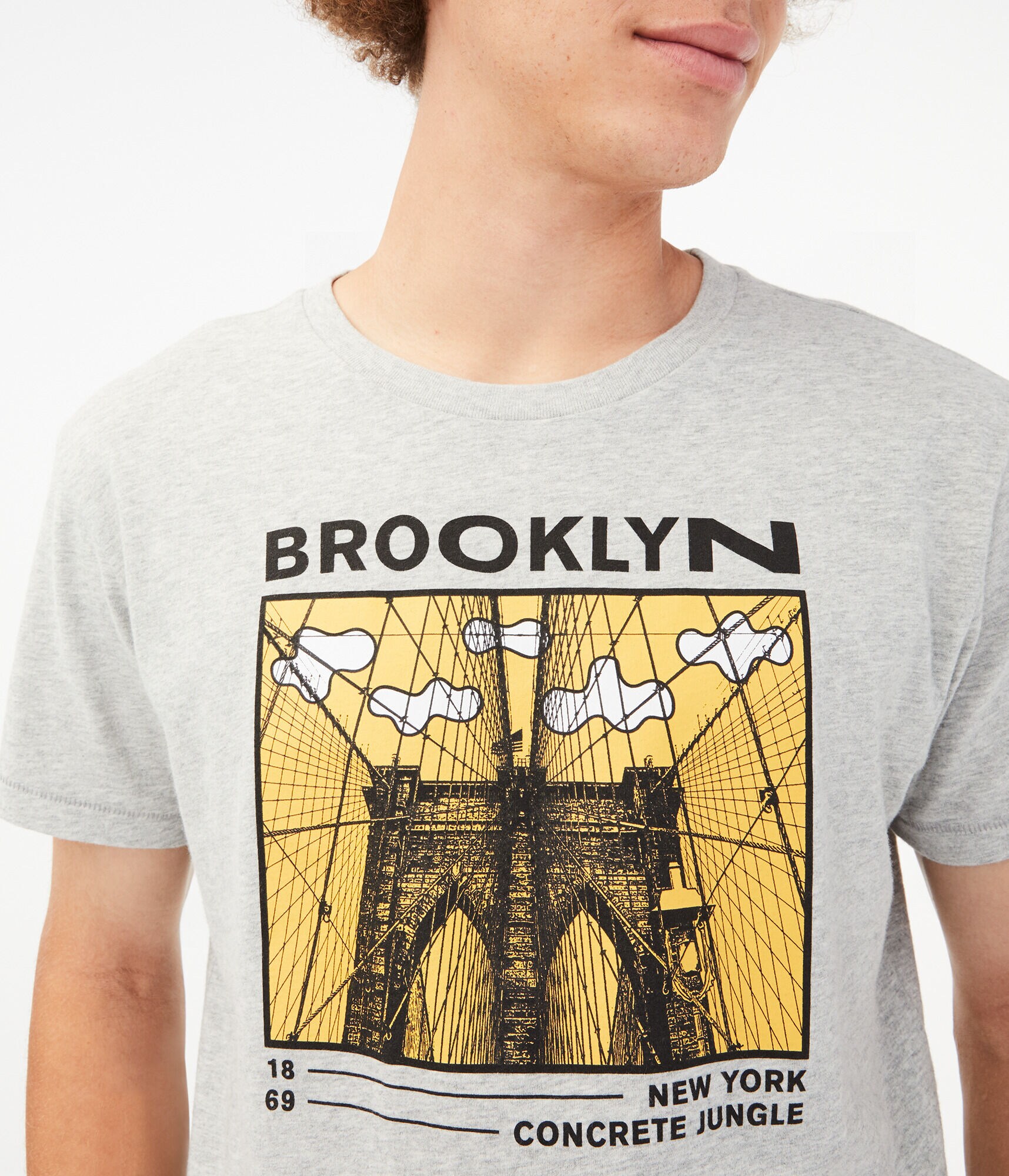 Free State Brooklyn Clouds Graphic Tee