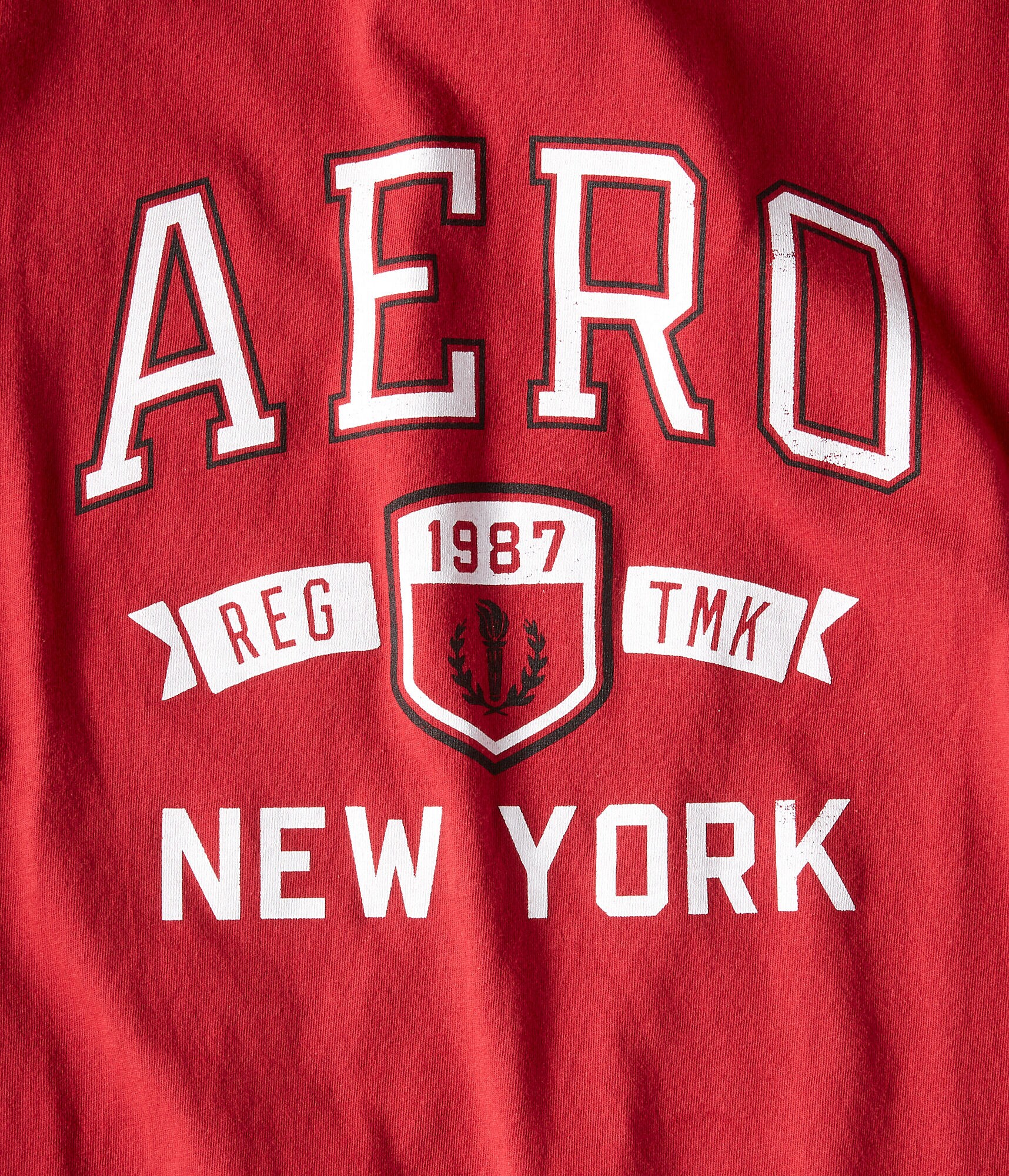 Aero New York Trademark Logo Graphic Tee***