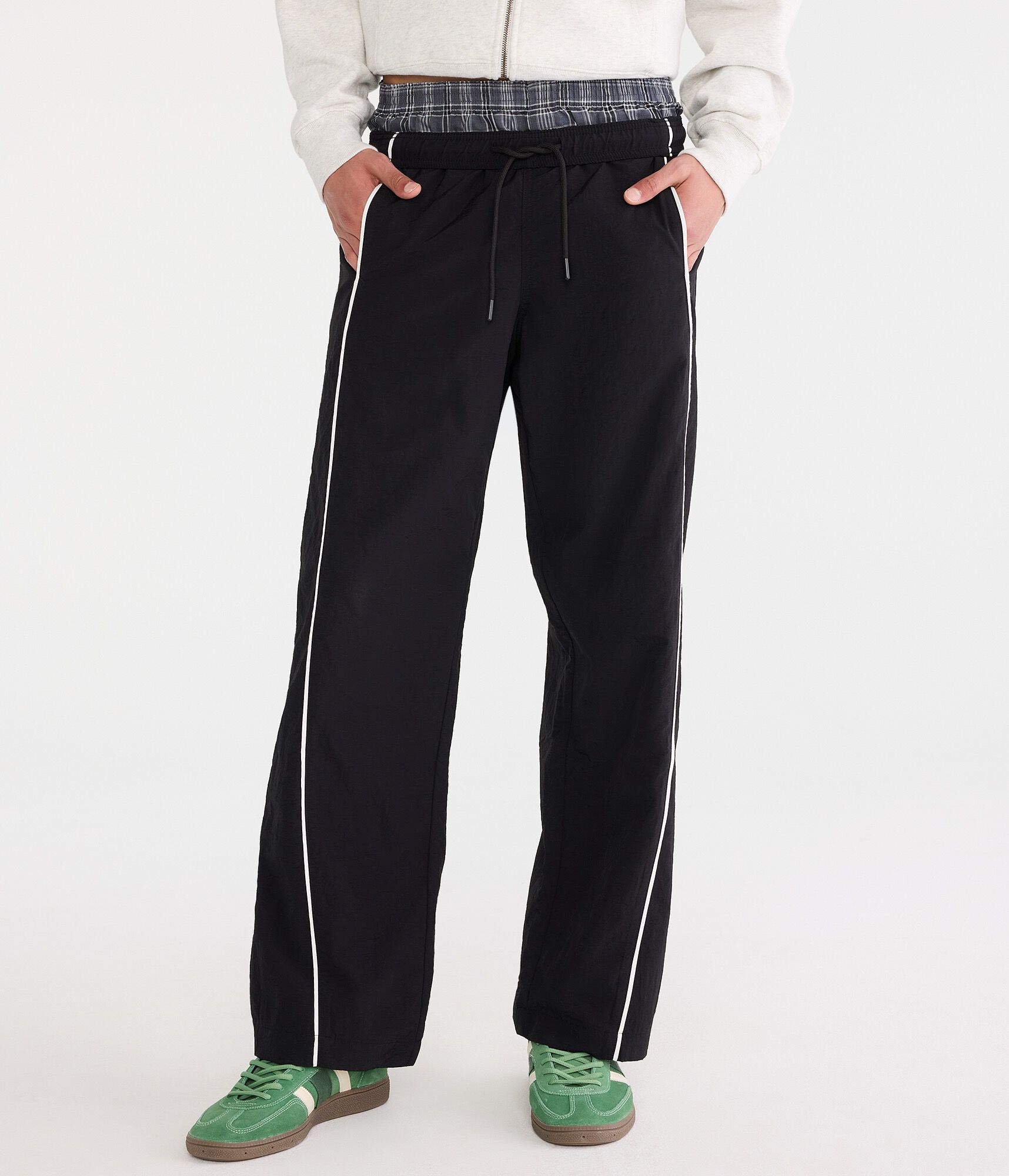 Nylon Track Pants