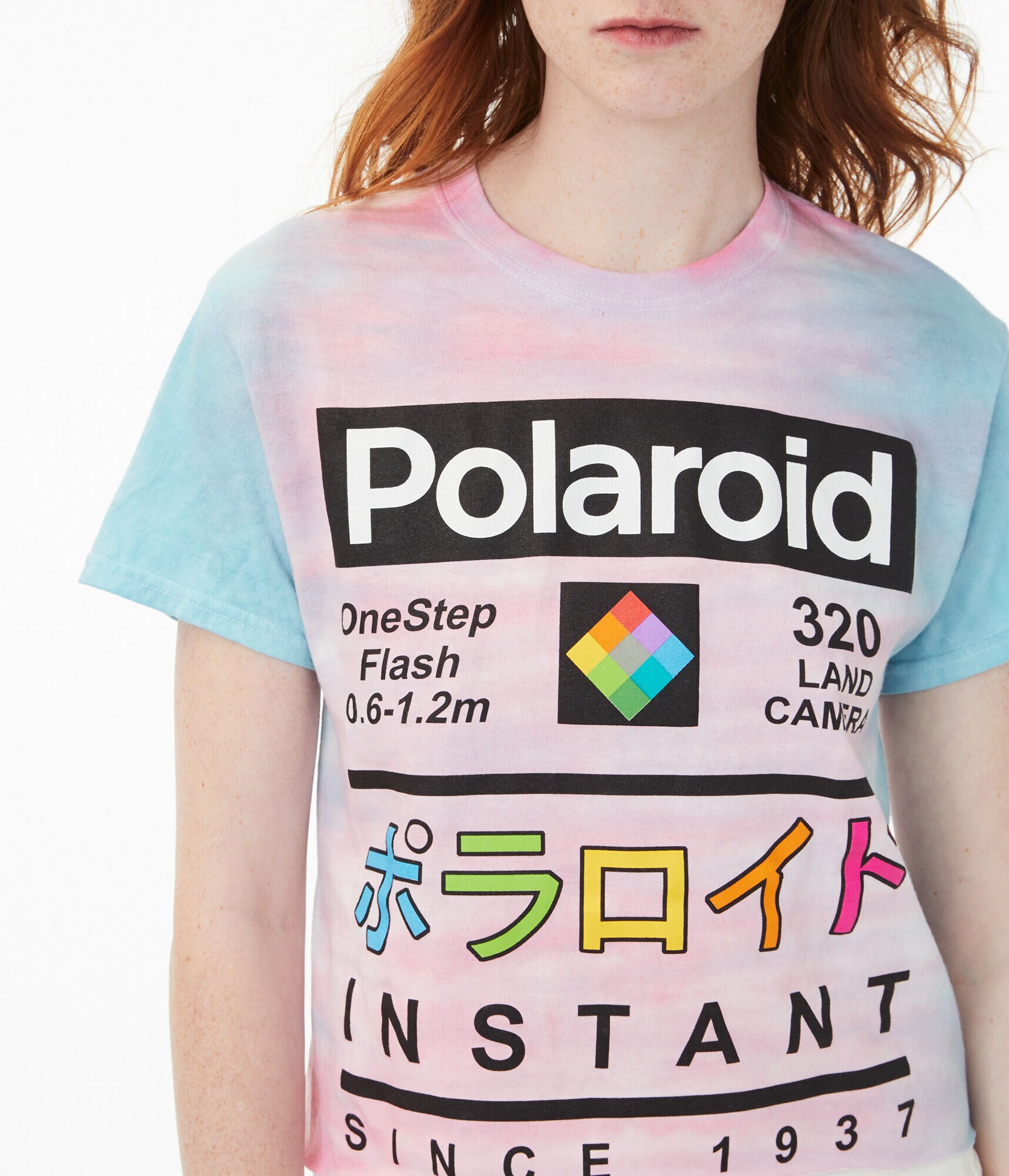 Polaroid tie dye shirt Clearance