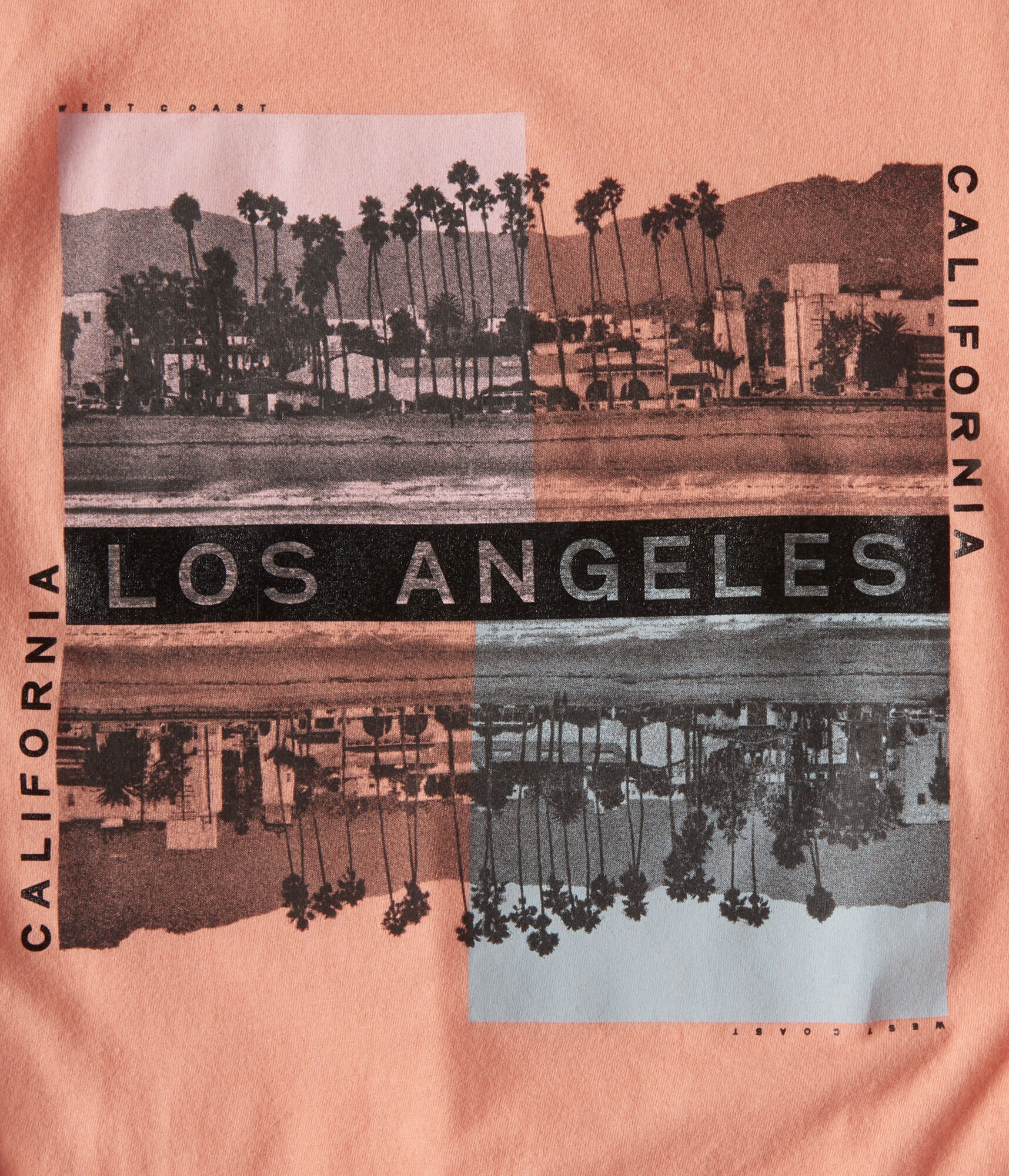 Los Angeles City Square Graphic Tee