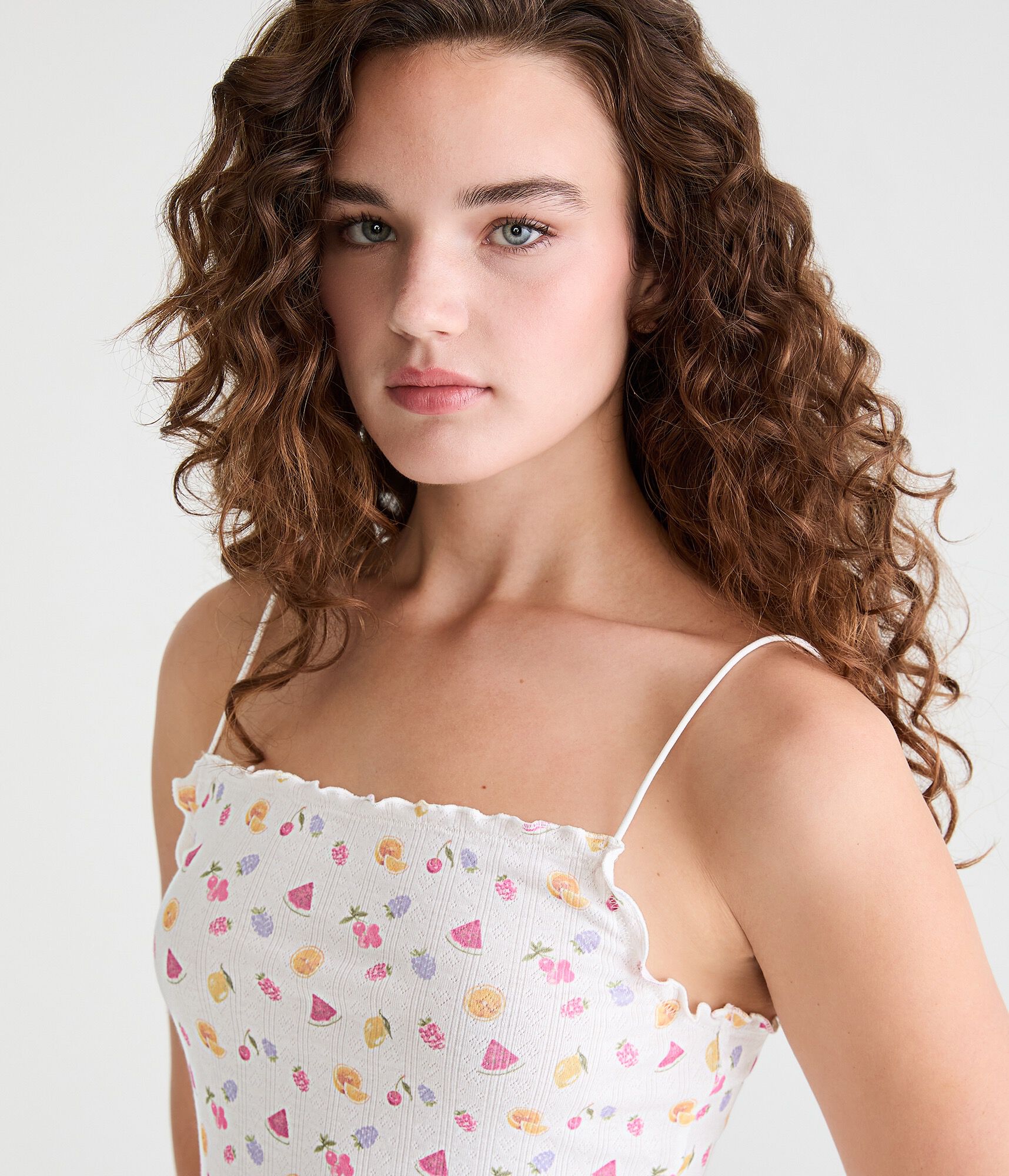 Fruit Pointelle Sleep Cami