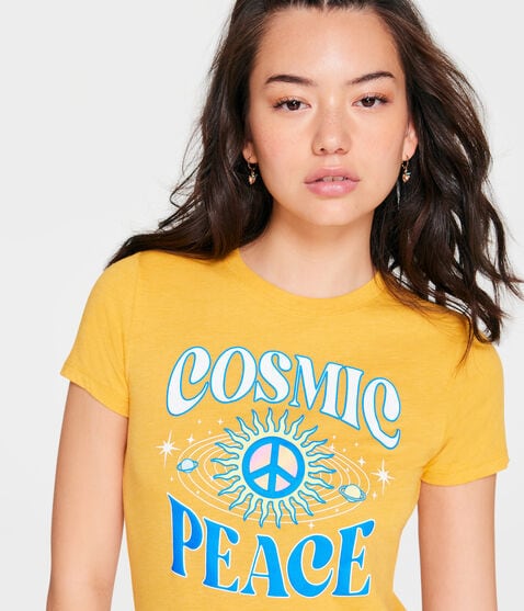 Cosmic Peace Graphic Tee Cosmic Peace Graphic Tee