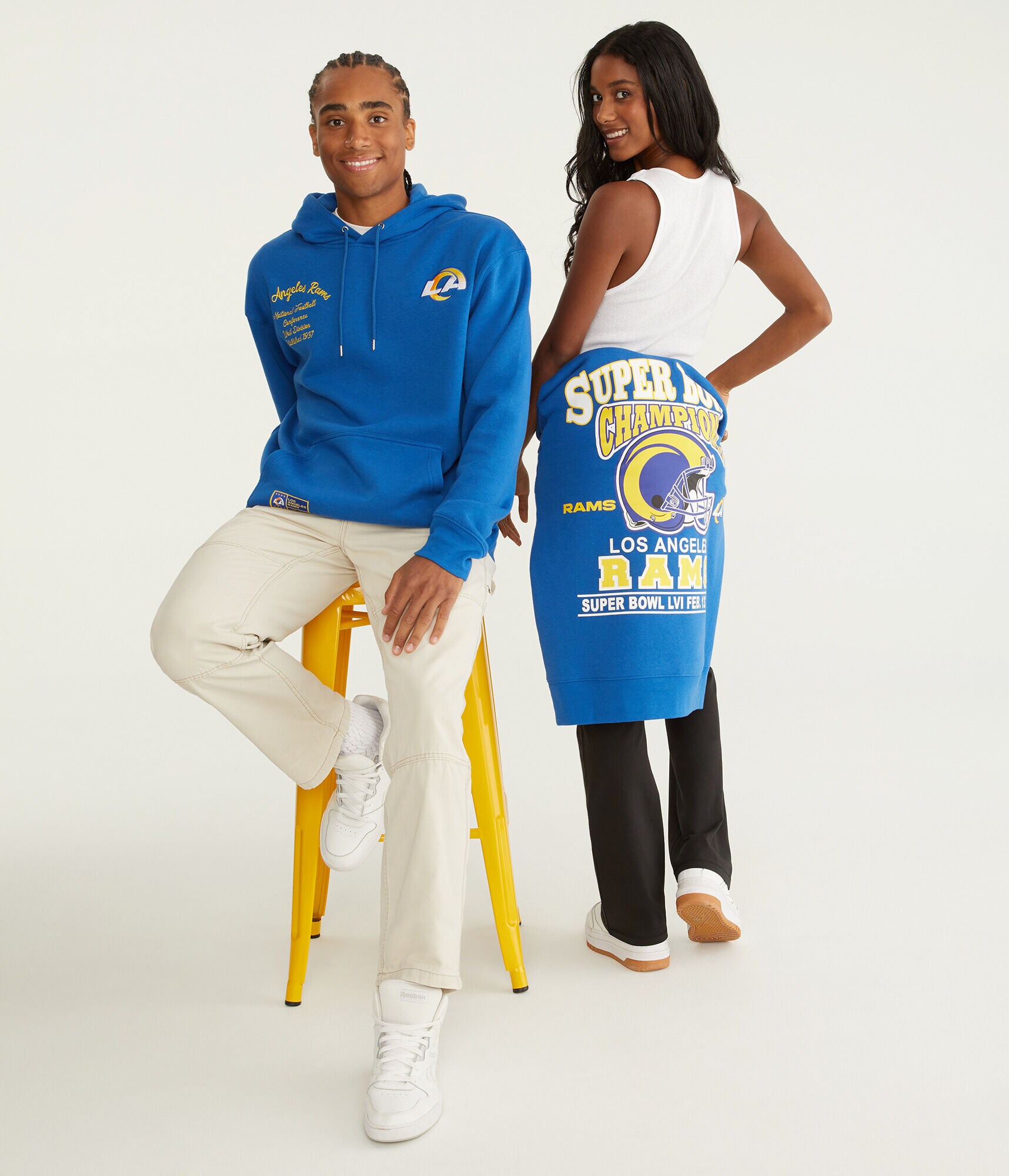 Los Angeles Rams Super Bowl Pullover Hoodie