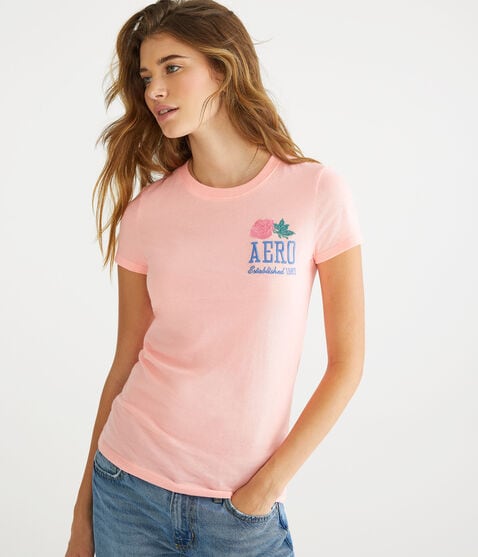 Aero Rose Graphic Tee