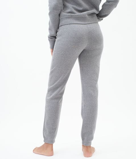 Aeropostale Block Logo Cinched Sweatpants