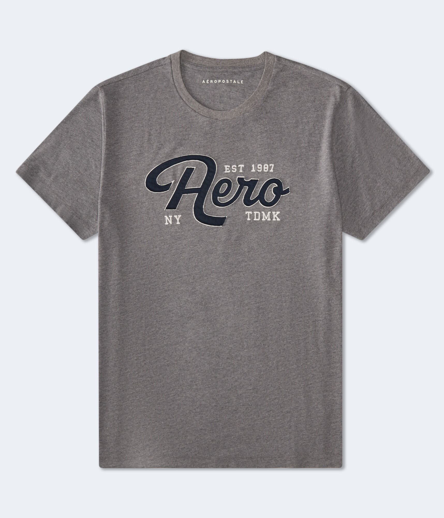 Aero Script Appliqué Graphic Tee