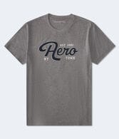 Aero Script Appliqué Graphic Tee
