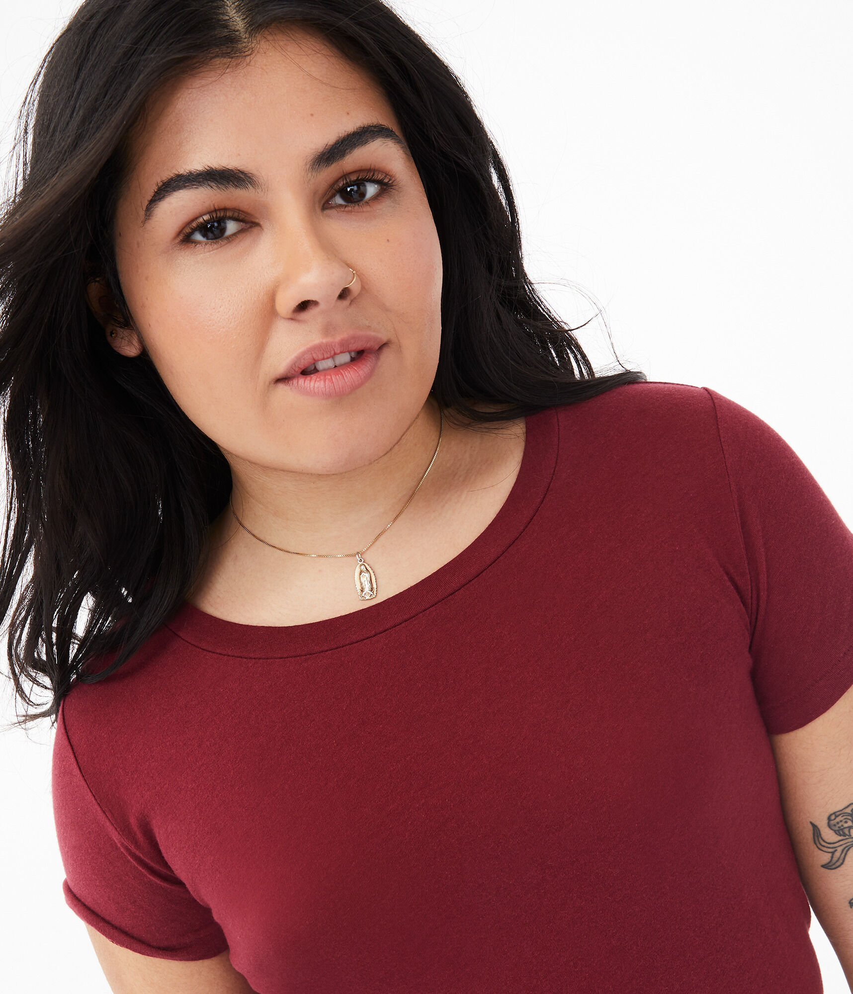 Perfect Cotton Crew Tee