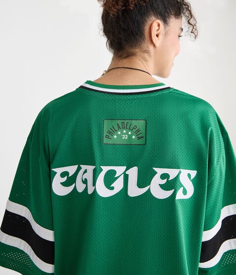 Philadelphia Eagles Football Mesh Top Philadelphia Eagles Football Mesh Top