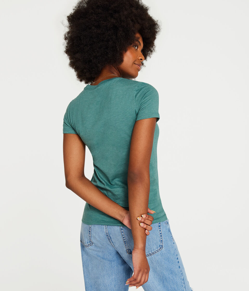 Aeropostale Butterfly Foil Graphic Tee