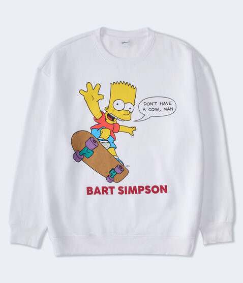 Bart Simpson Crew Sweatshirt Bart Simpson Crew Sweatshirt