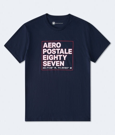 Aeropostale Eighty Seven Graphic Tee Aeropostale Eighty Seven Graphic Tee