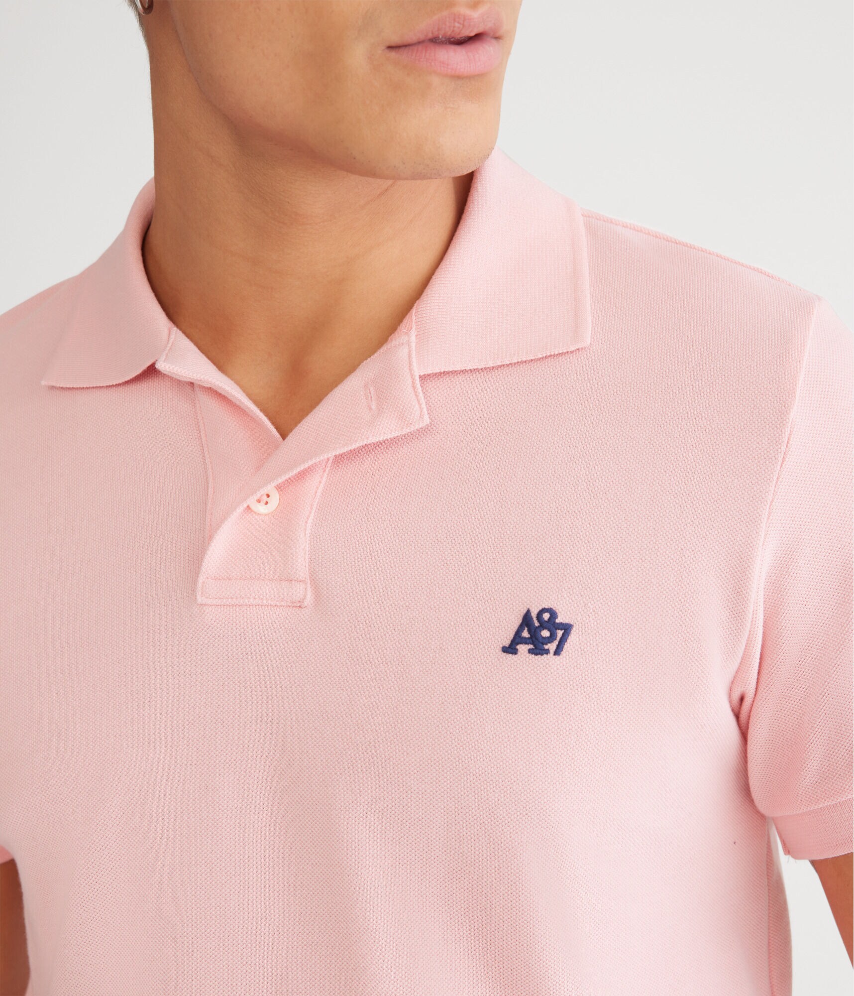 Eco A87 Logo Piqu&eacute; Polo