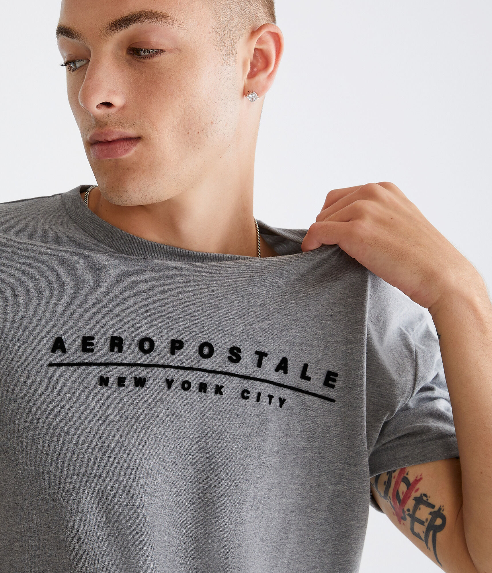 Flocked Aero Graphic Tee