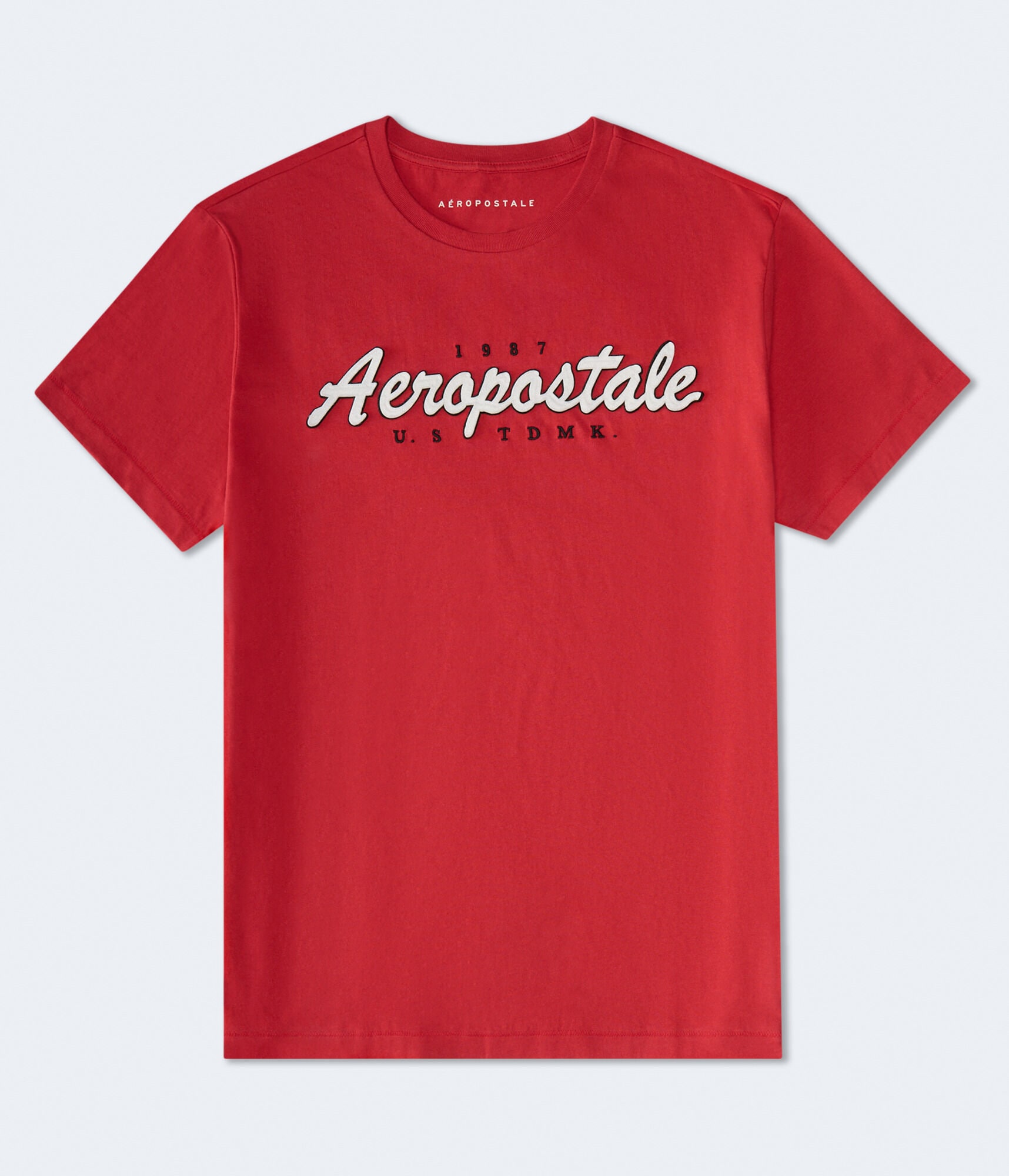 Aeropostale Script Appliqué Graphic Tee