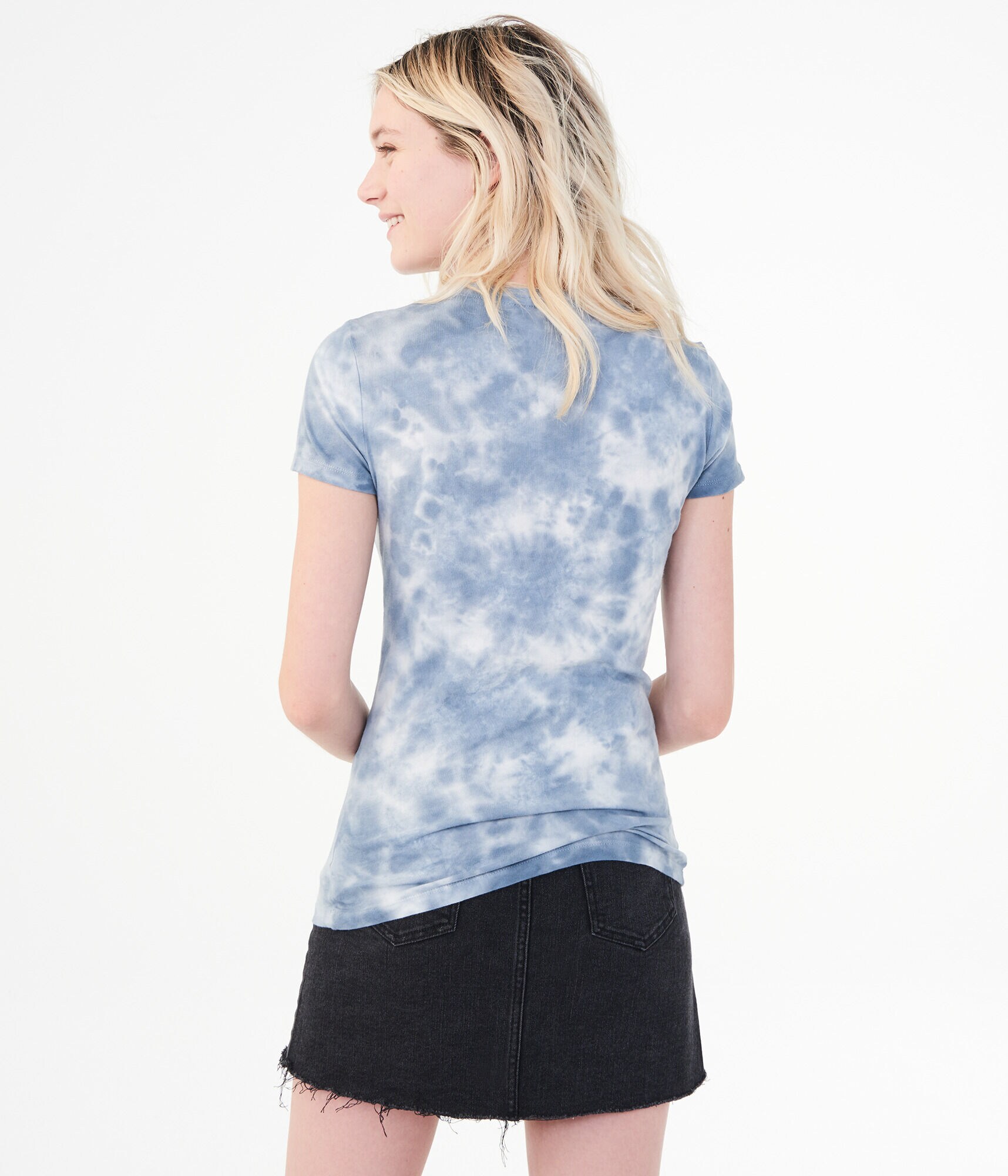 Peace Sign Tie-Dye Graphic Tee