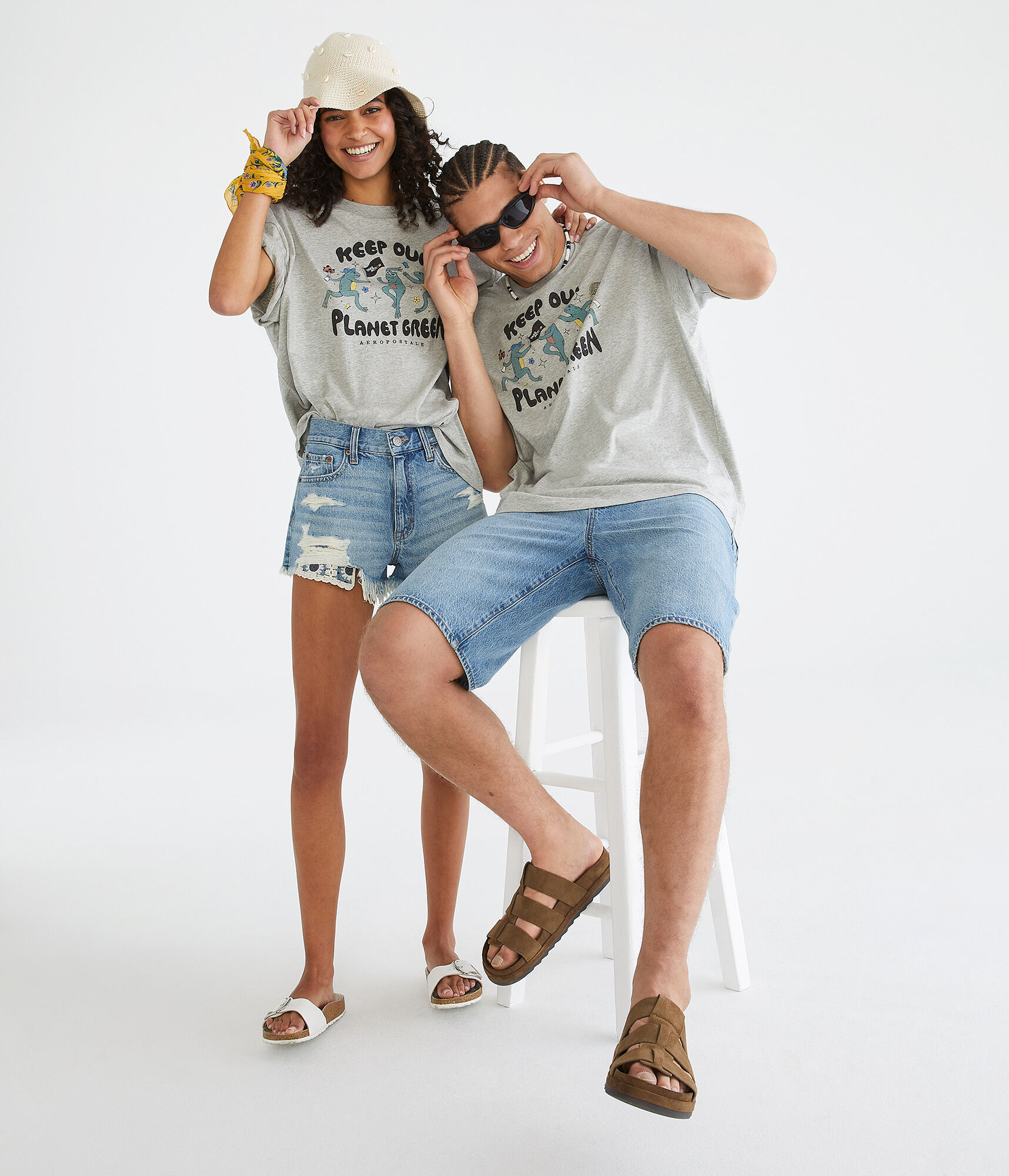 AERO | GLOBAL CITIZEN&reg; Planet Green Relaxed Tee