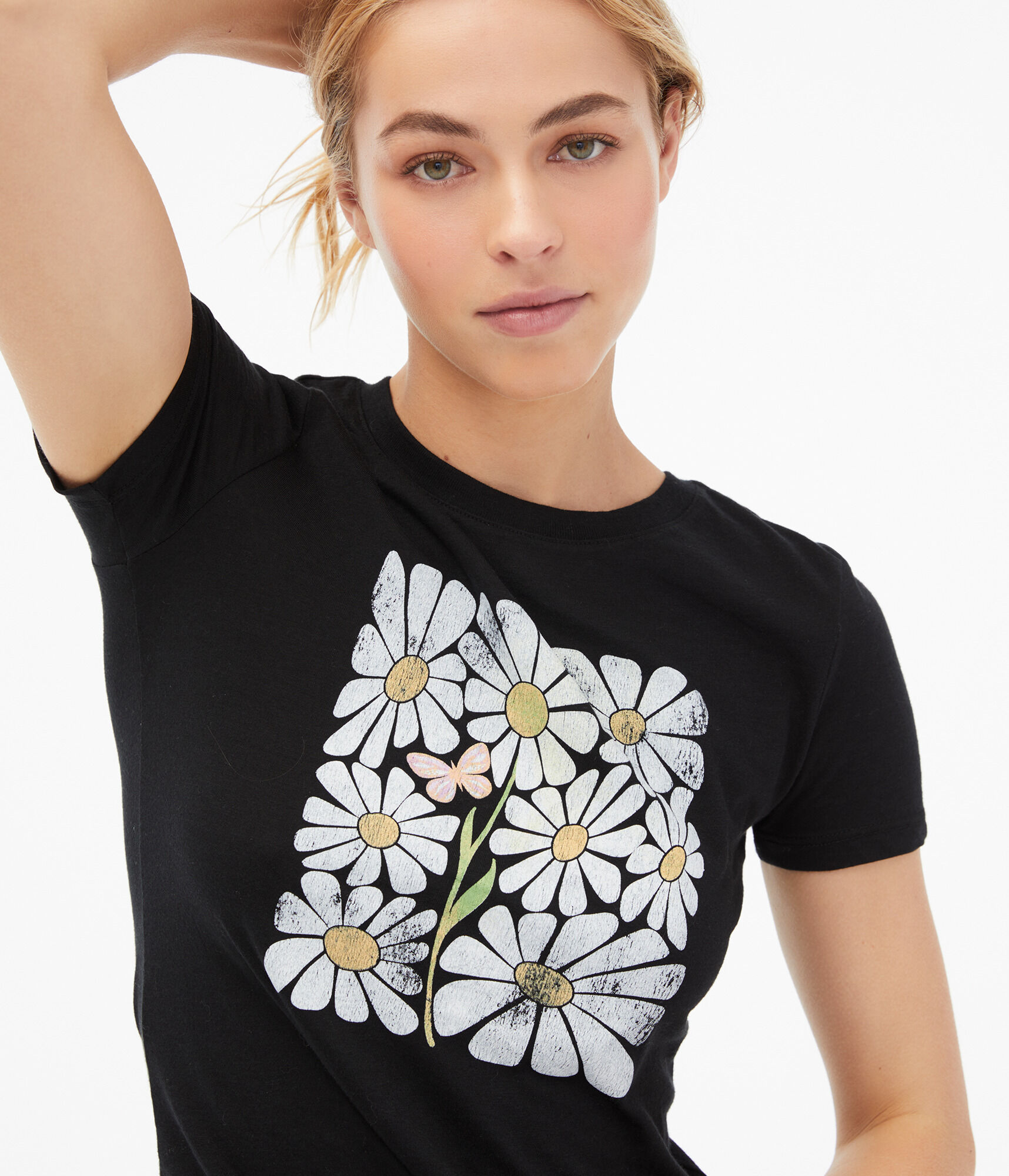 Daisy Square Graphic Tee