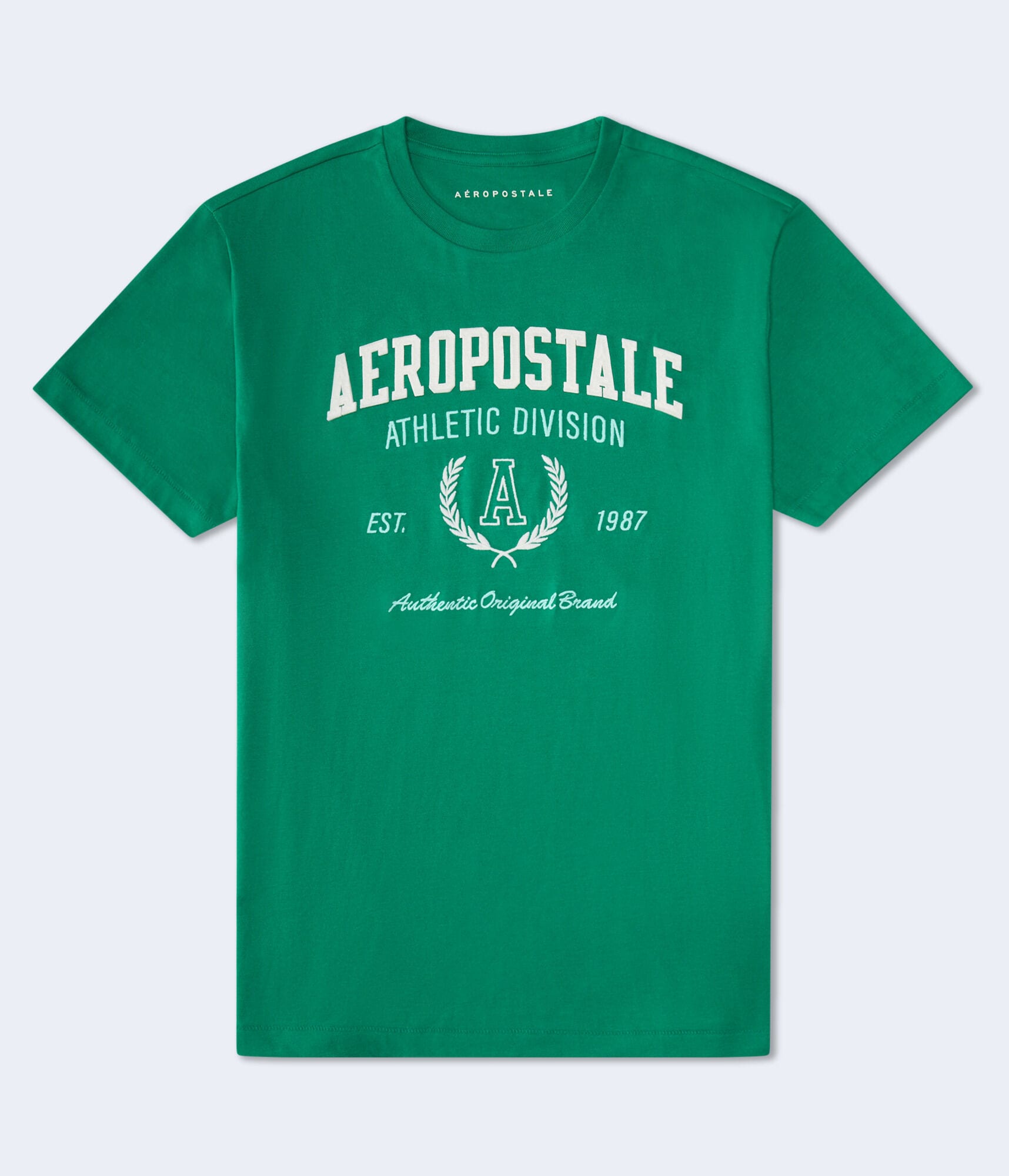 Aeropostale Athletic Division Appliqué Graphic Tee