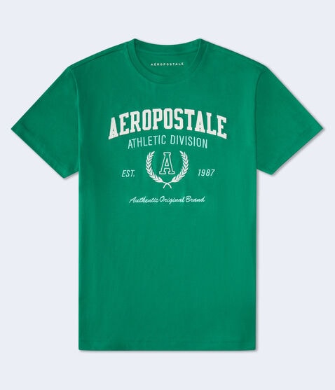 Aeropostale Athletic Division Appliqué Graphic Tee Aeropostale Athletic Division Appliqué Graphic Tee