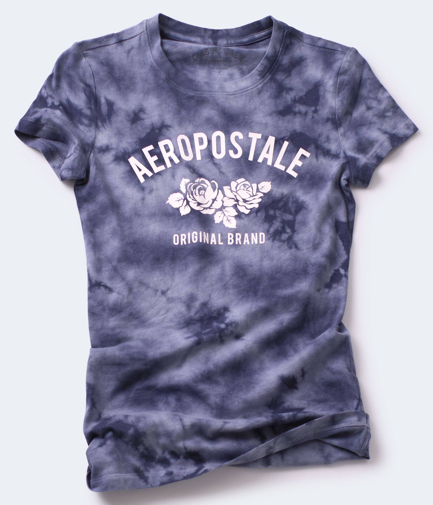Aero Floral Tie-Dye Graphic Tee