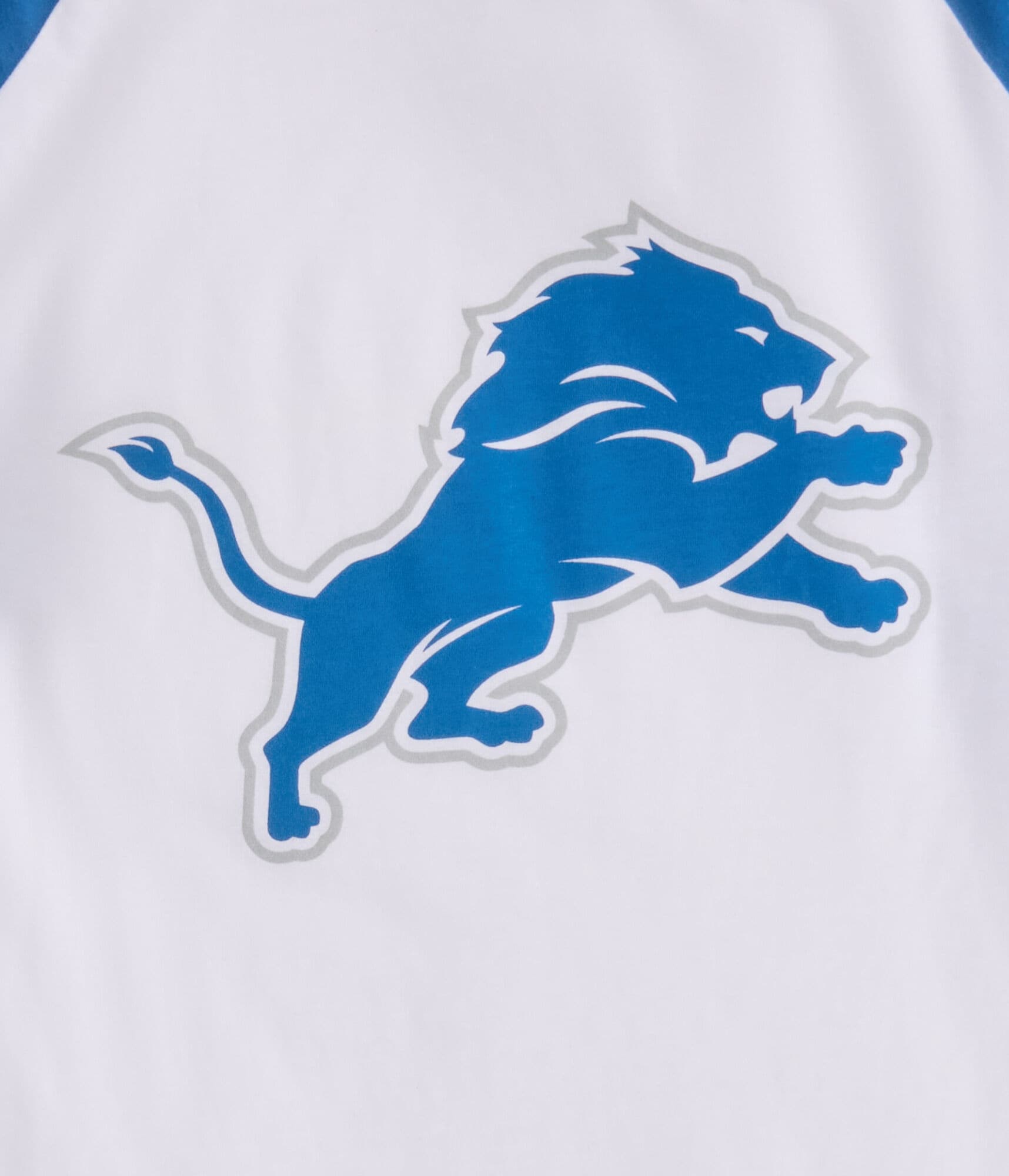 3/4 Sleeve Detroit Lions Relaxed Raglan Tee