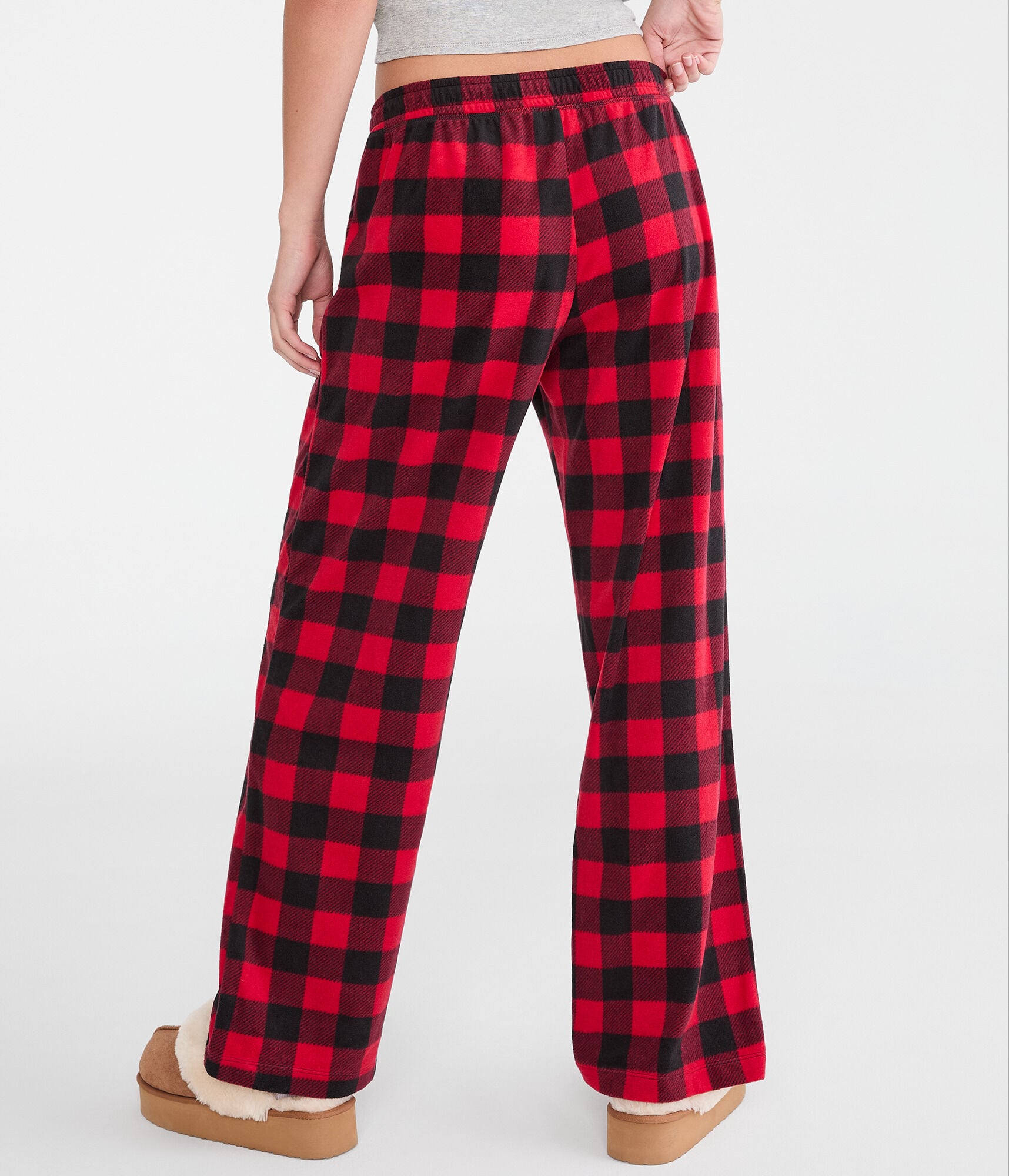 Buffalo Plaid Polyfleece Sleep Pants