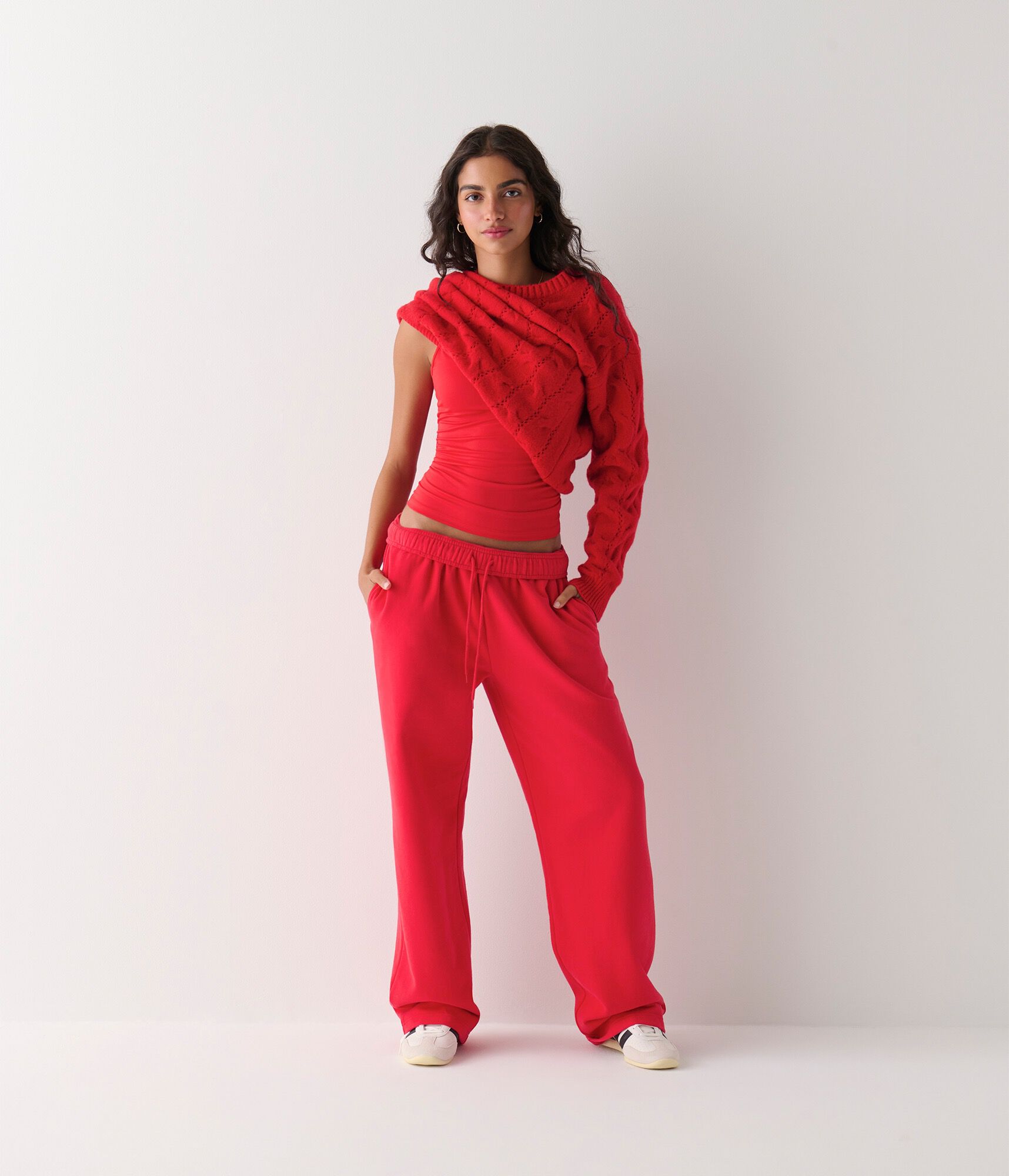 Cloud Soft Mid-Rise Straight Leg Sweatpants